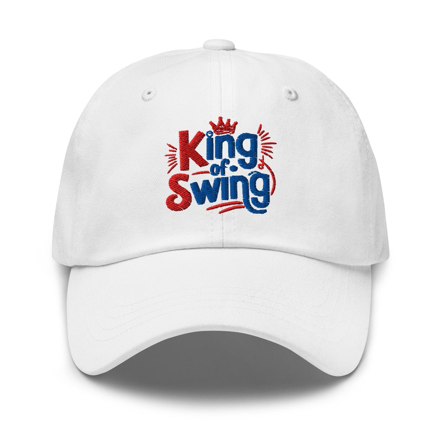 King of Swing Embroidered Golf Cap - Funny Golf Tee by Swing Epic