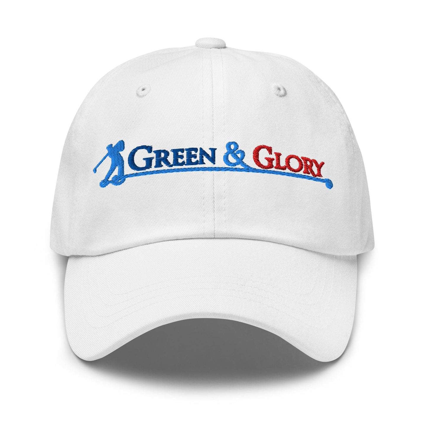 Green & Glory Embroidered Golf Cap - Funny Golf Tee by Swing Epic