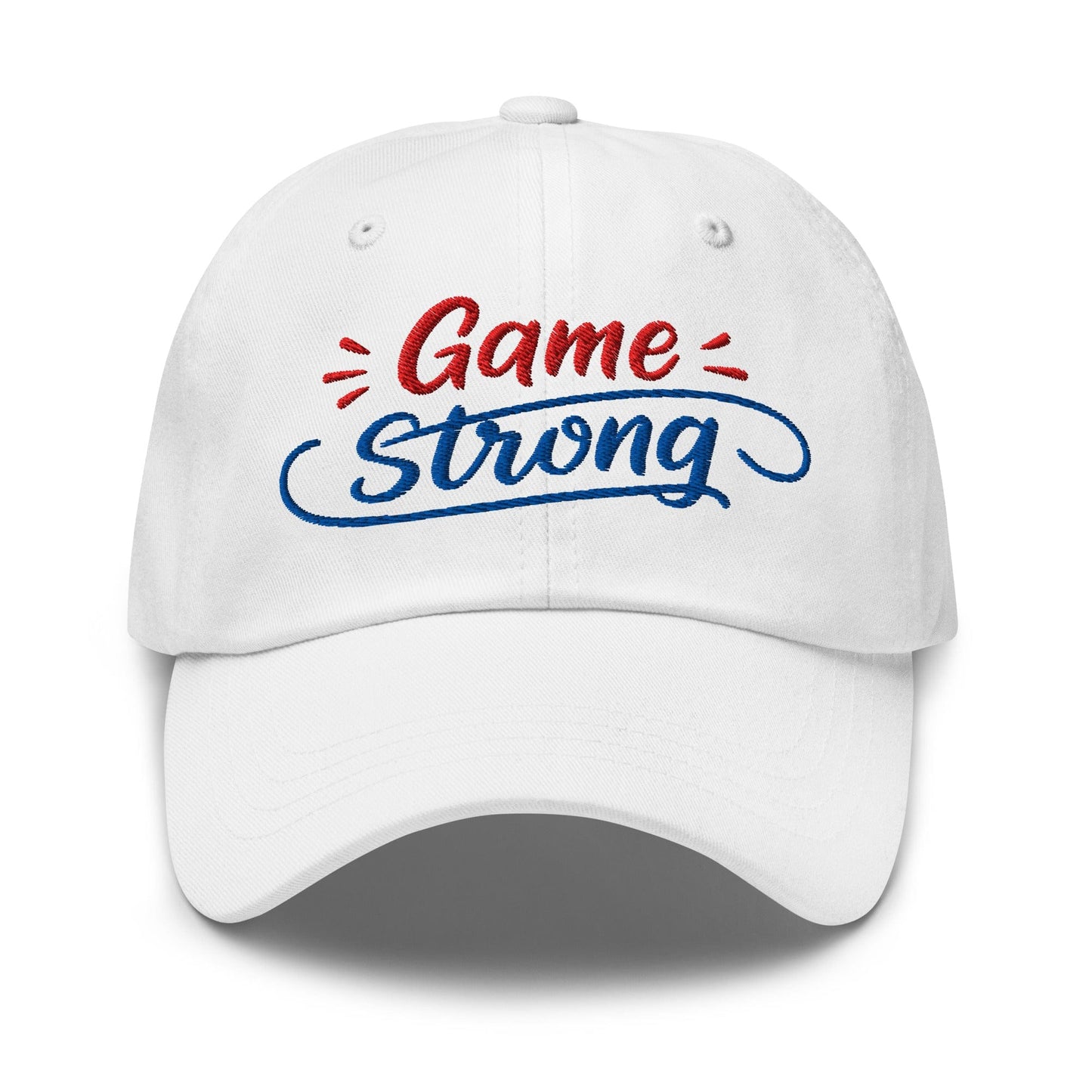 Game Strong Embroidered Golf Cap - Funny Golf Tee by Swing Epic