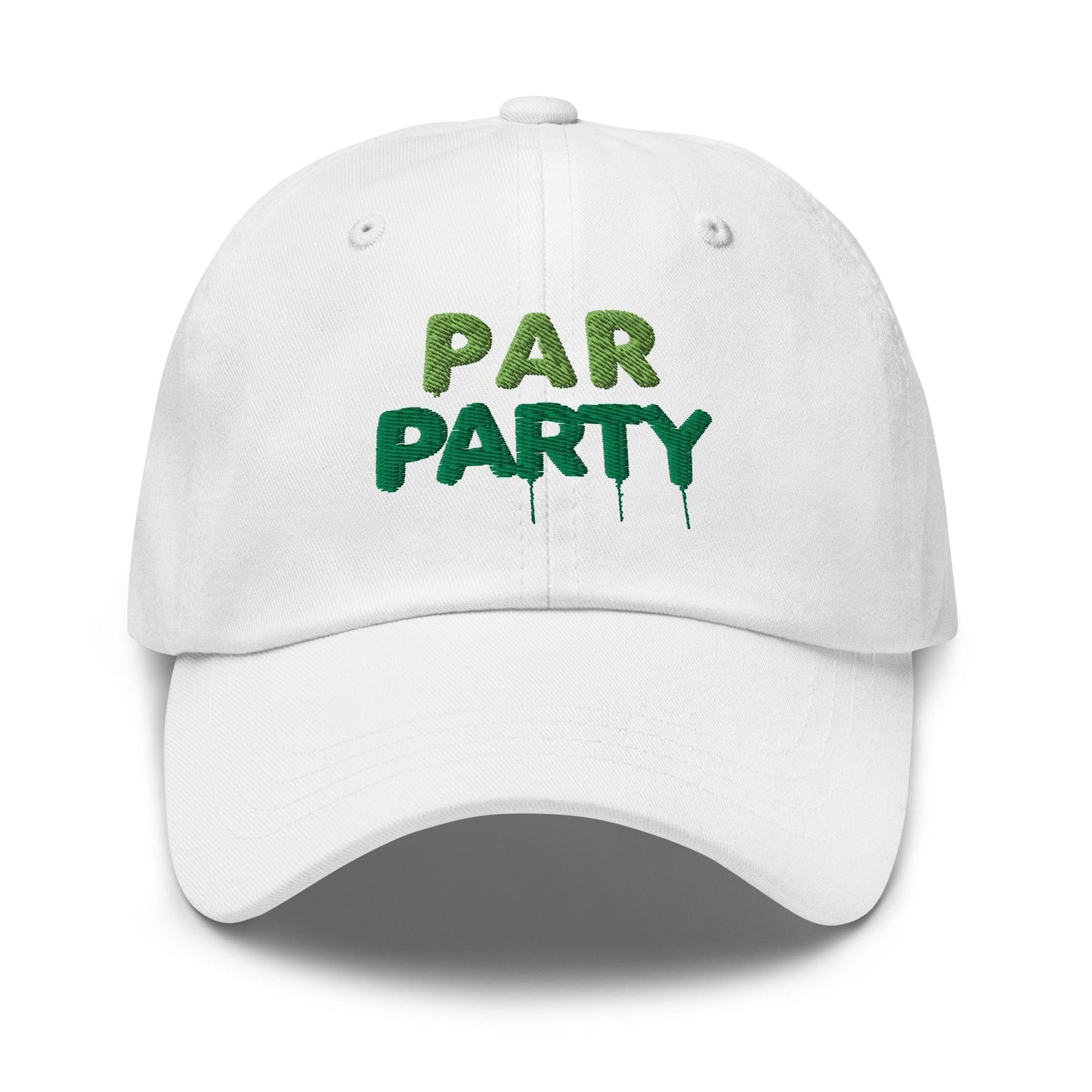 Par Party Fun Embroidered Golf Cap - Funny Golf Tee by Swing Epic