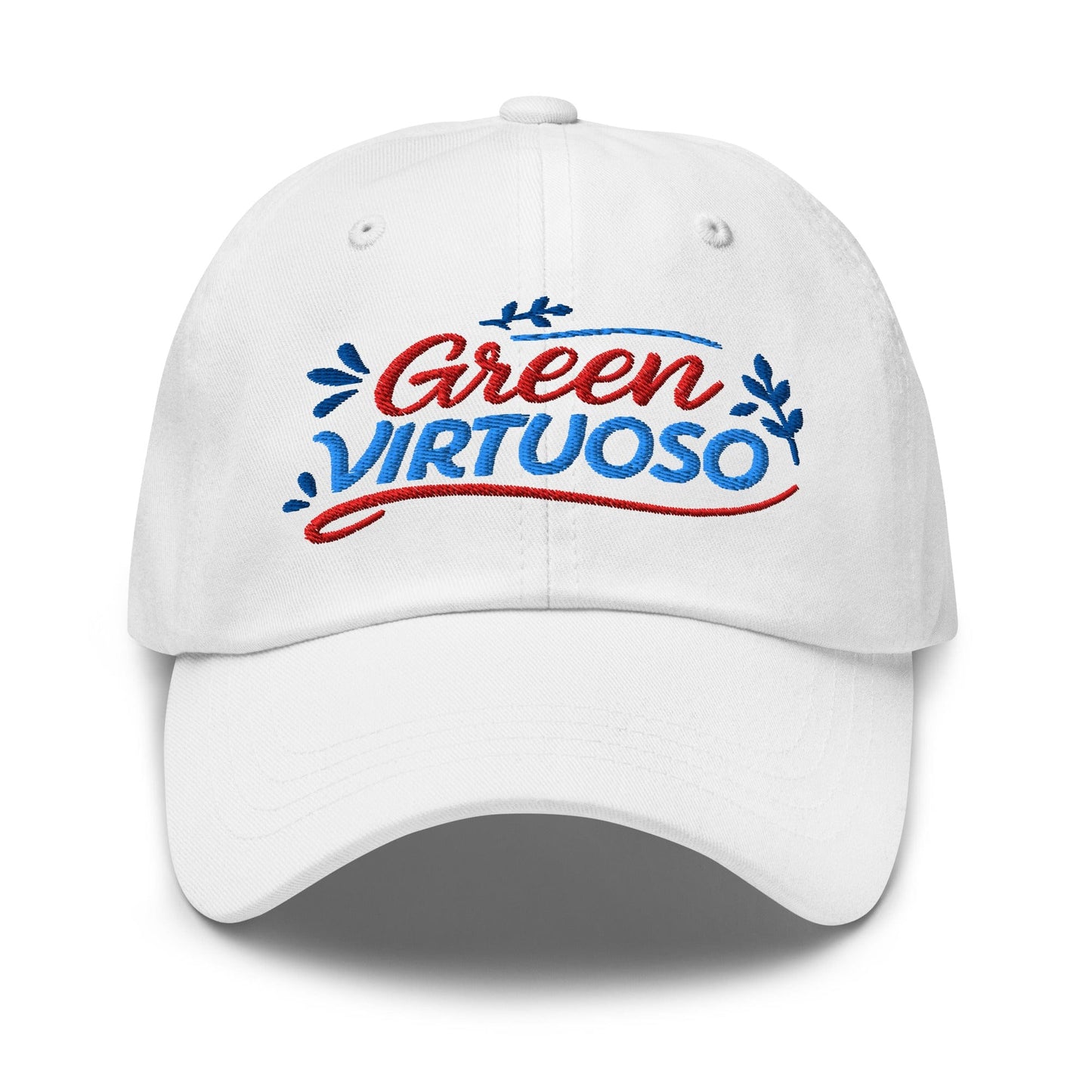 Green Virtuoso Masterpiece Design Embroidered Golf Cap - Funny Golf Tee by Swing Epic