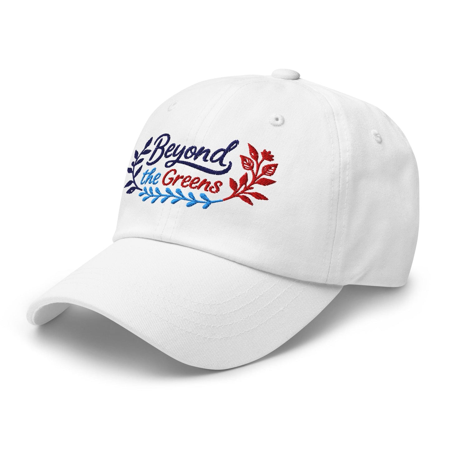 Beyond the Greens Embroidered Golf Cap - Funny Golf Tee by Swing Epic