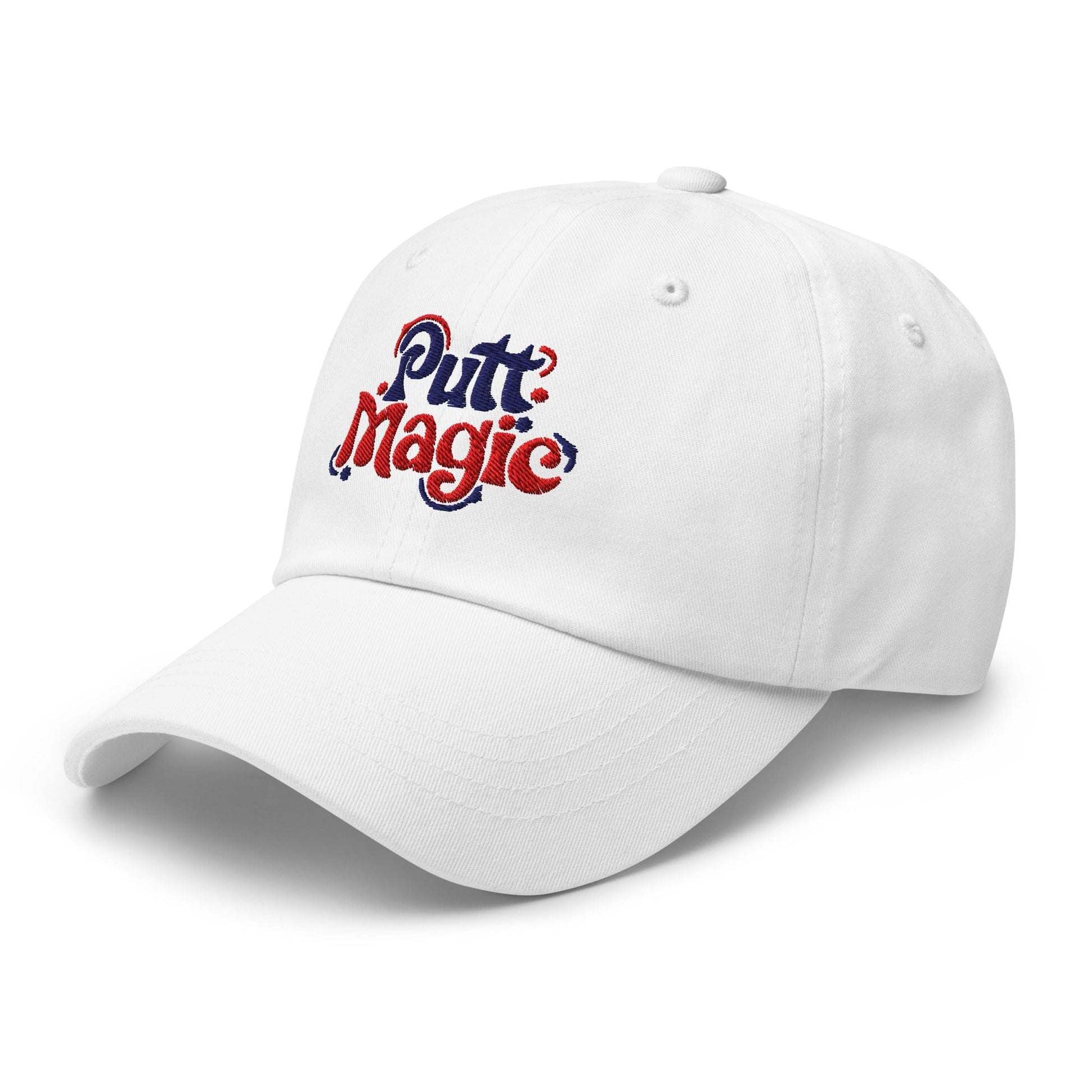 Putt Magic Quirky Embroidered Golf Cap - Funny Golf Tee by Swing Epic
