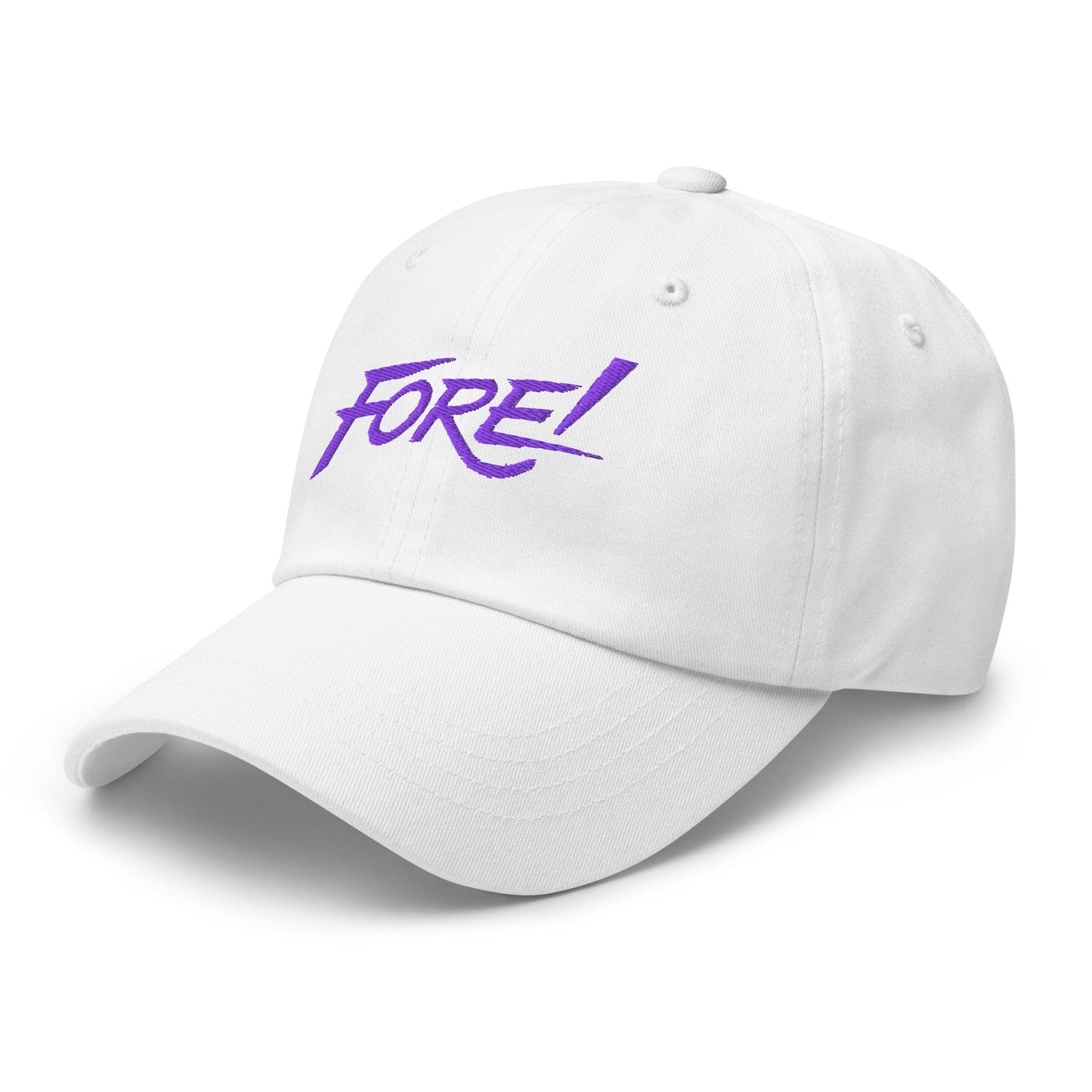 FORE Lookout Fun Embroidered Golf Cap - Funny Golf Tee by Swing Epic