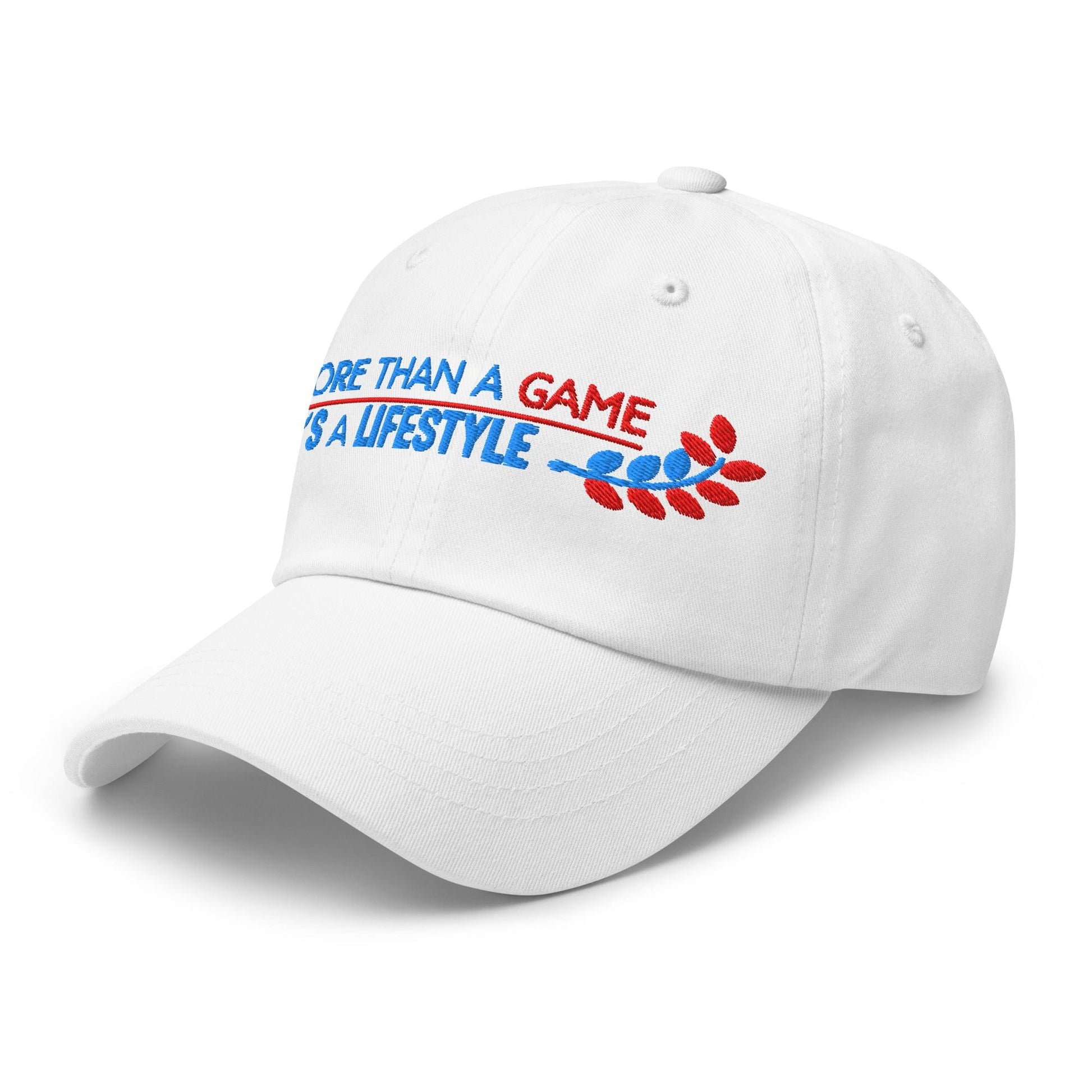 More Than a Game It's a Lifestyle Embroidered Golf Cap - Funny Golf Tee by Swing Epic