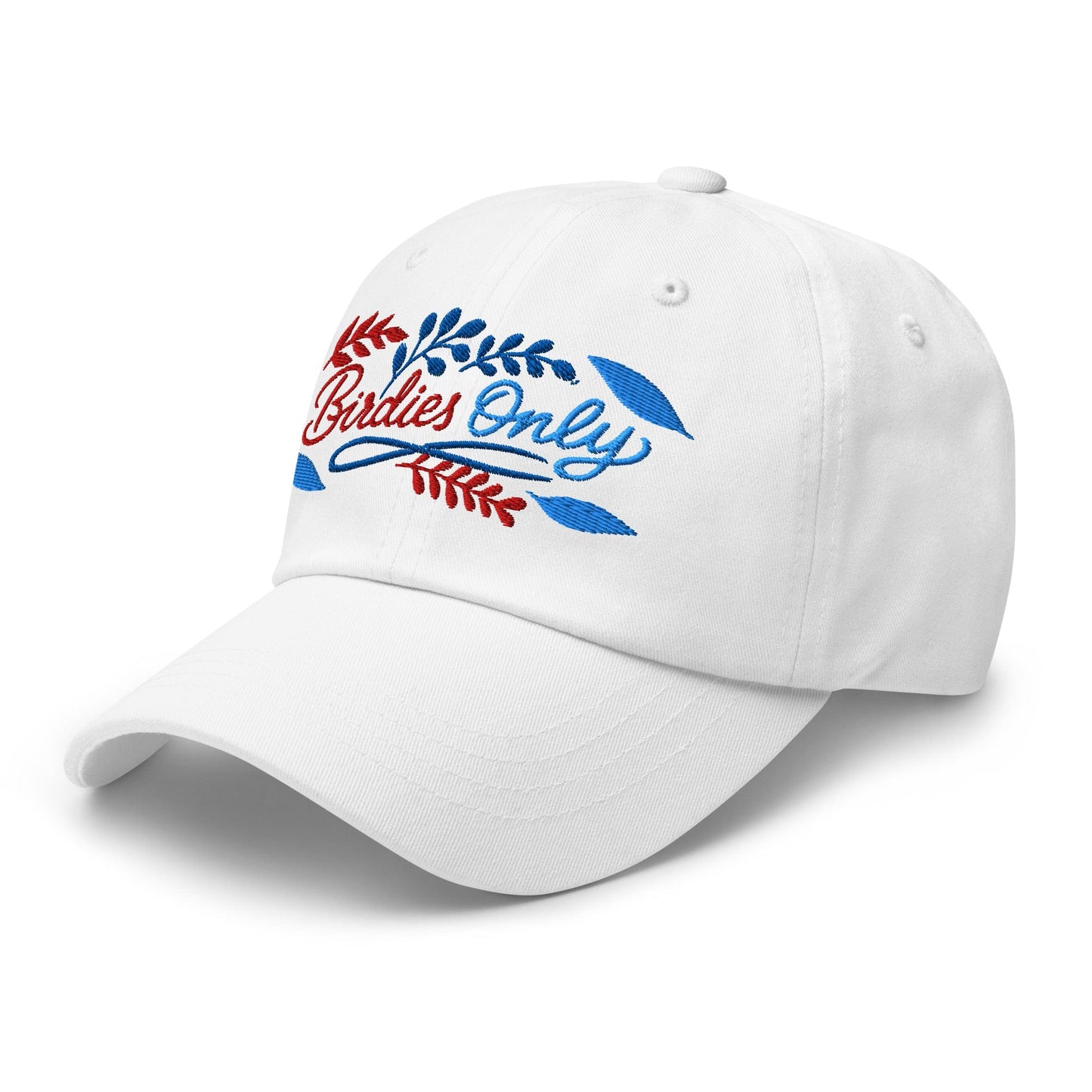 Birdies Only Fun Spirit Design Embroidered Golf Cap - Funny Golf Tee by Swing Epic