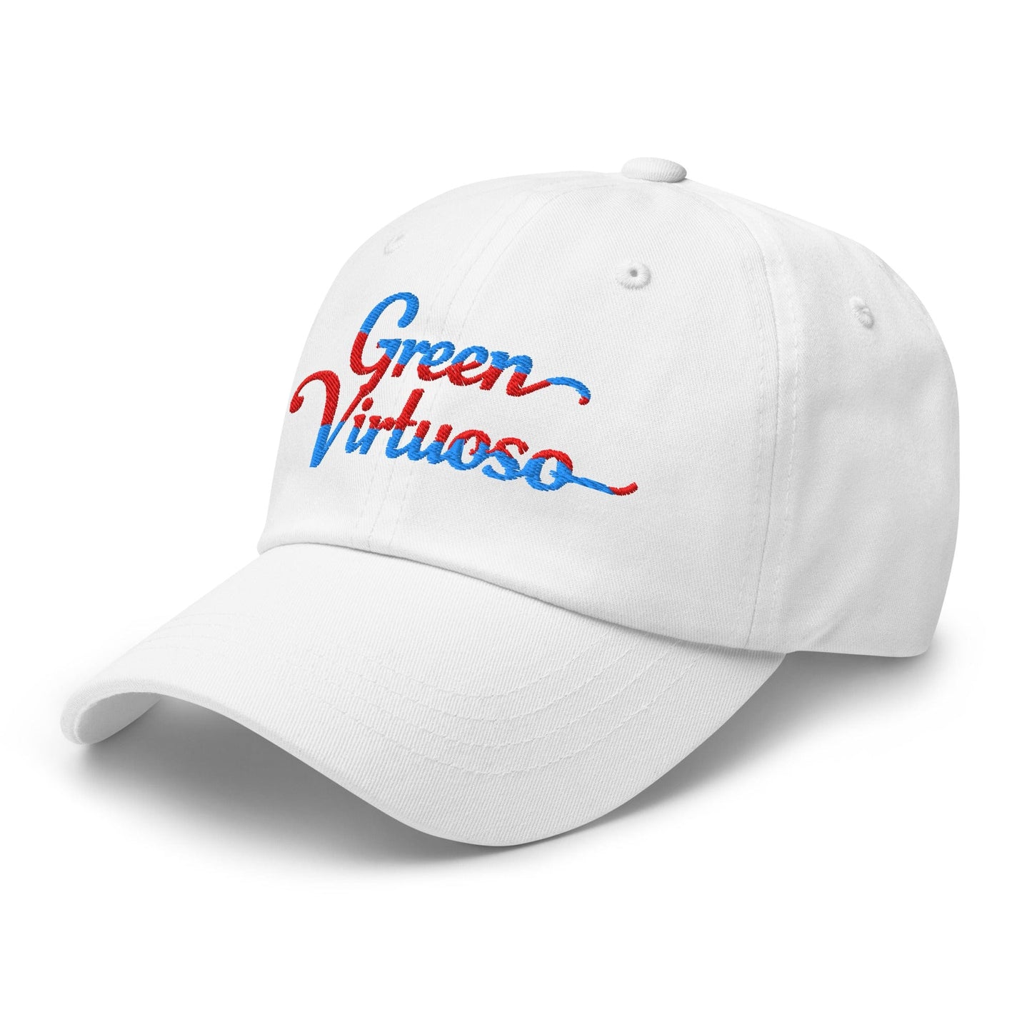 Green Virtuoso Engaging Fun Spirit Embroidered Golf Cap - Funny Golf Tee by Swing Epic