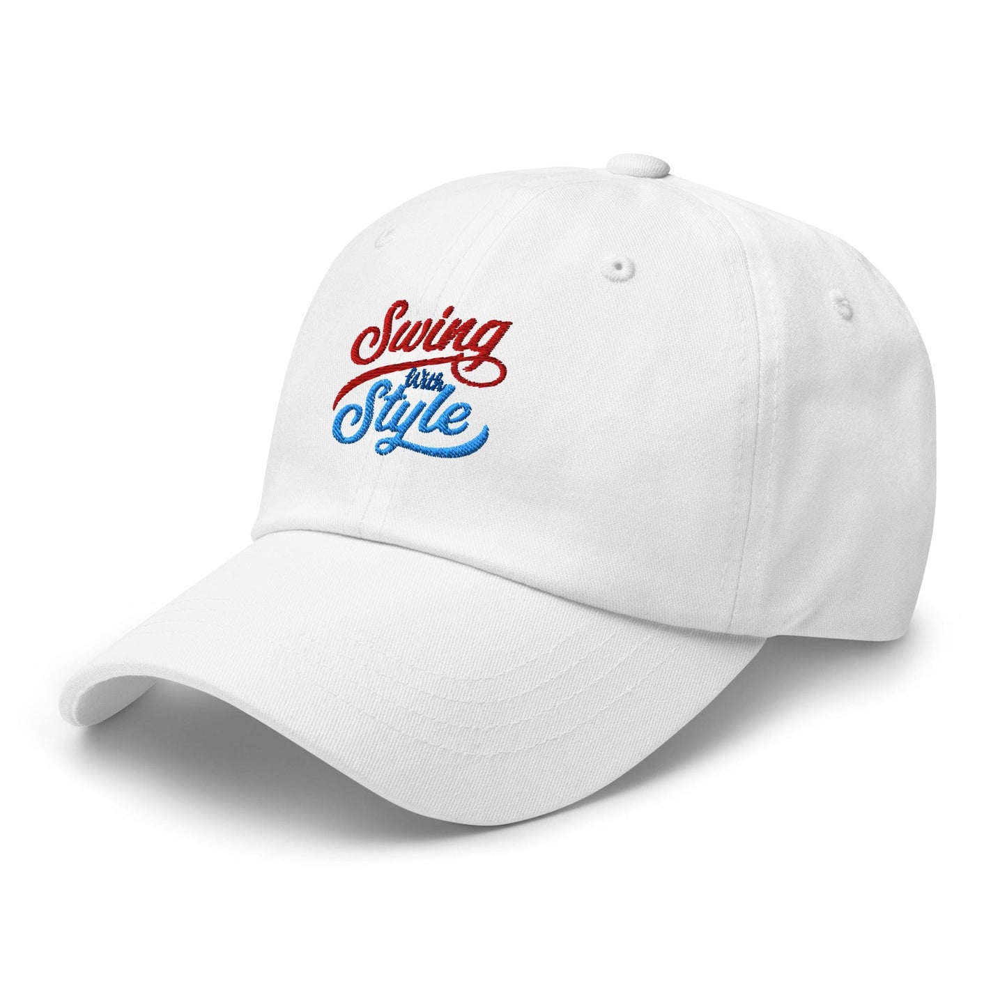 Swing With Style Fun Embroidered Golf Cap - Funny Golf Tee by Swing Epic