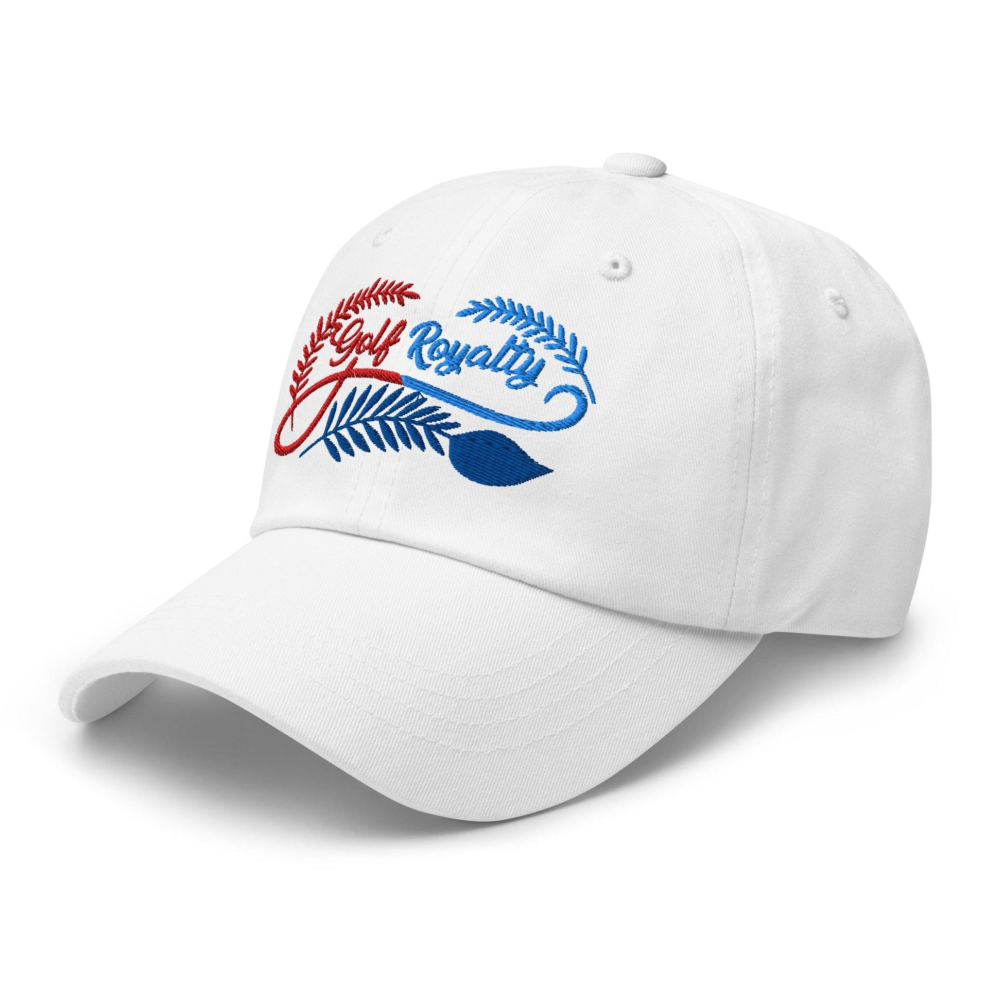 Golf Royalty Fun Design Embroidered Golf Cap - Funny Golf Tee by Swing Epic
