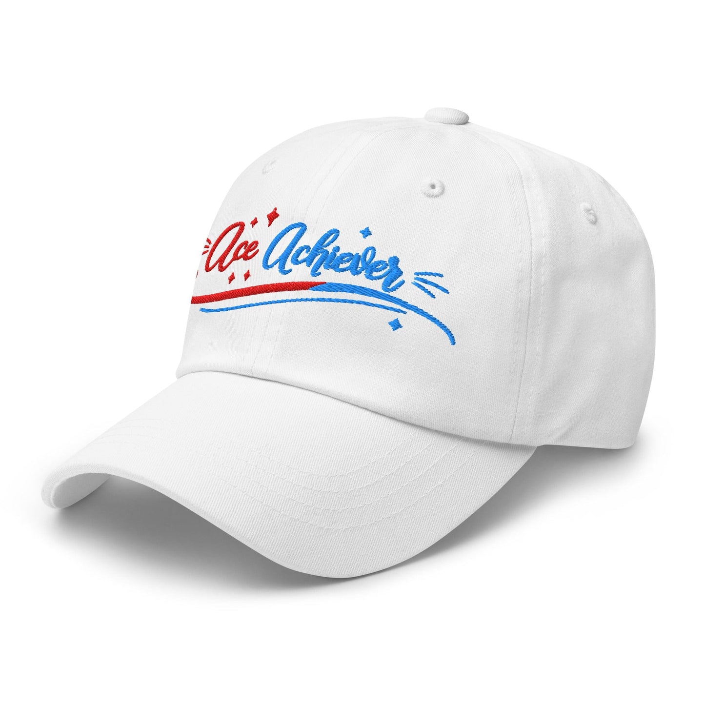 Ace Achiever Sparkle Magic Swirl Embroidered Golf Cap - Funny Golf Tee by Swing Epic