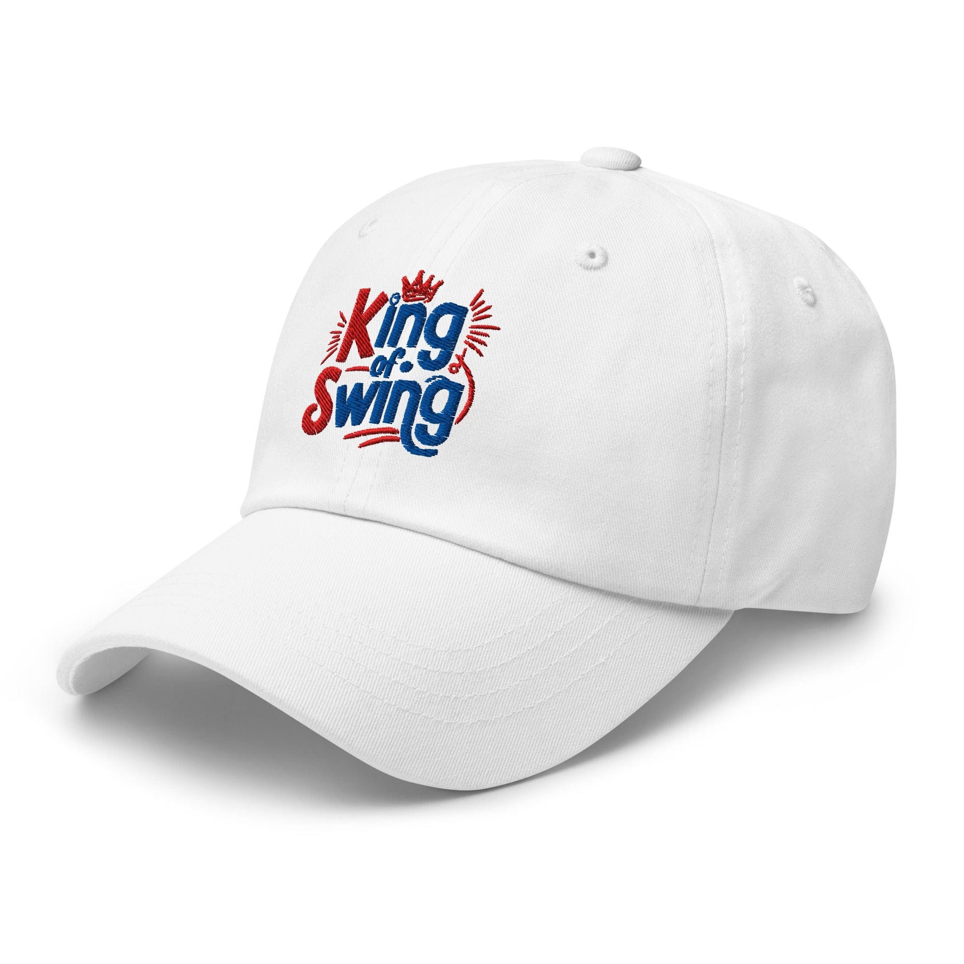 King of Swing Embroidered Golf Cap - Funny Golf Tee by Swing Epic