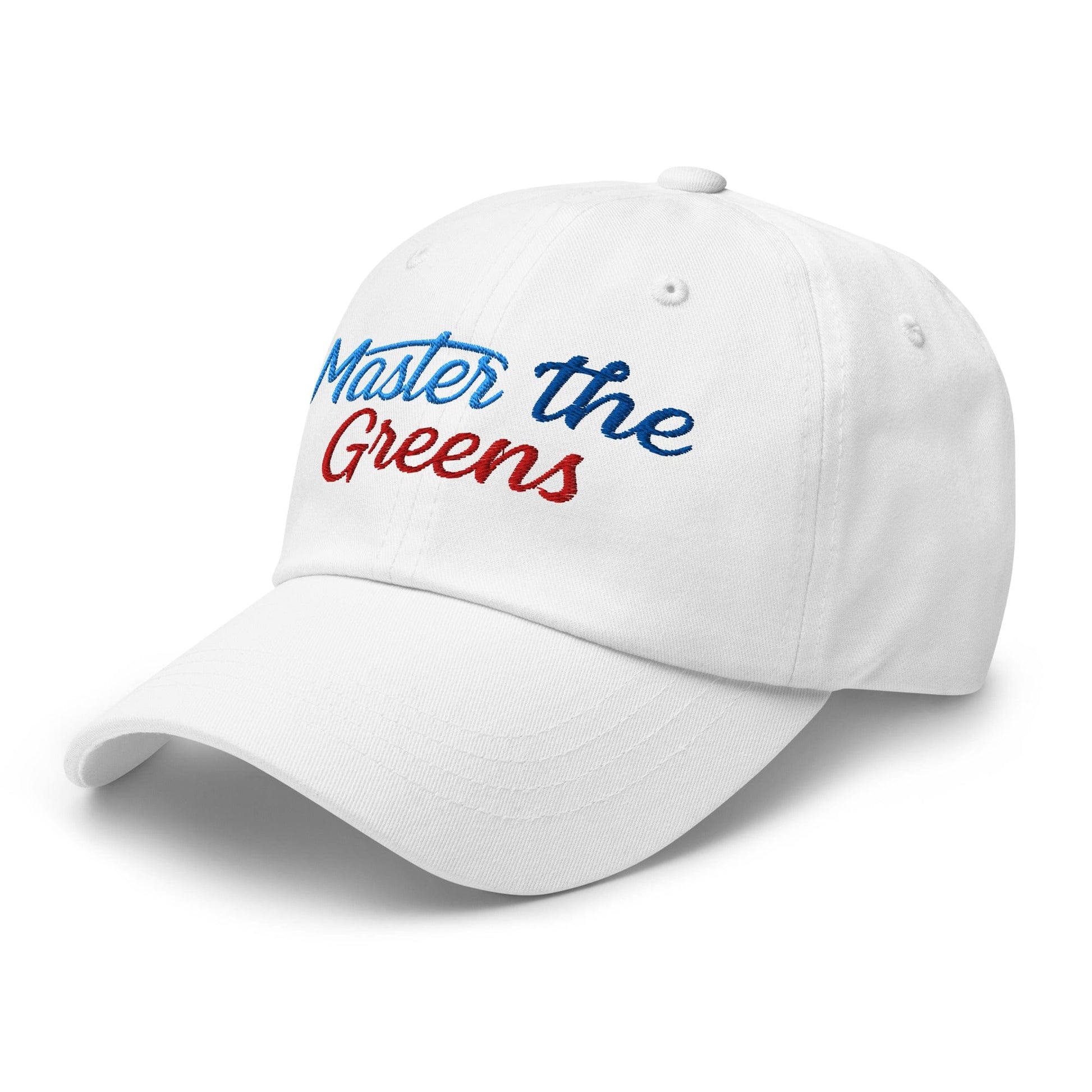Master the Greens Embroidered Golf Cap - Funny Golf Tee by Swing Epic