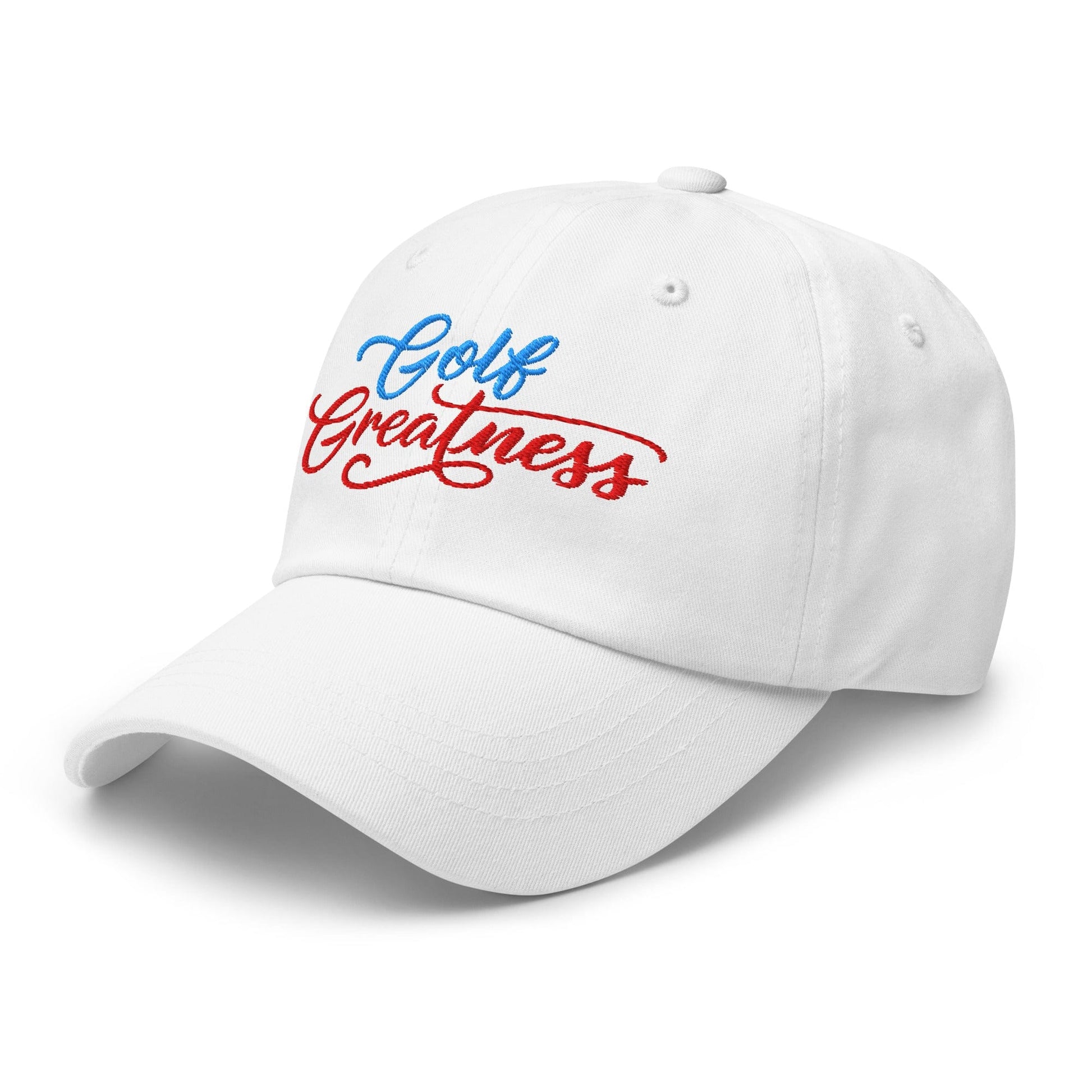 Golf Greatness Embroidered Golf Cap - Funny Golf Tee by Swing Epic
