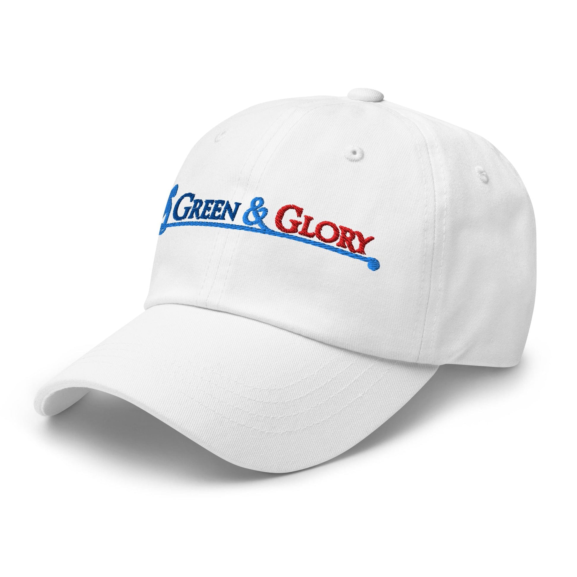 Green & Glory Embroidered Golf Cap - Funny Golf Tee by Swing Epic