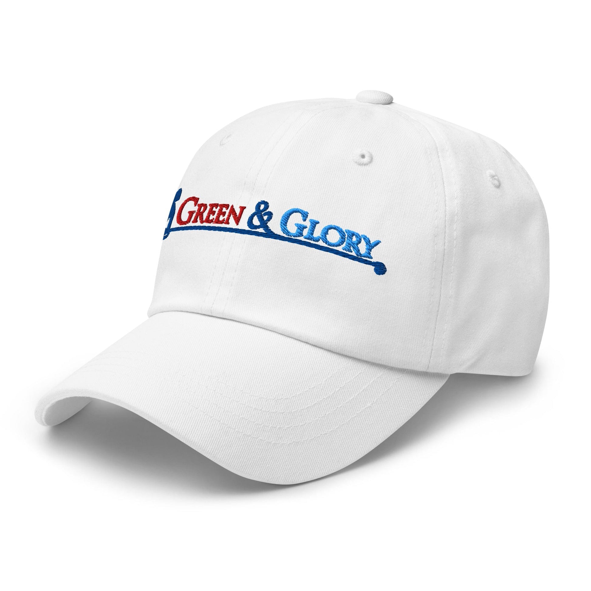 Green & Glory Embroidered Golf Cap - Funny Golf Tee by Swing Epic