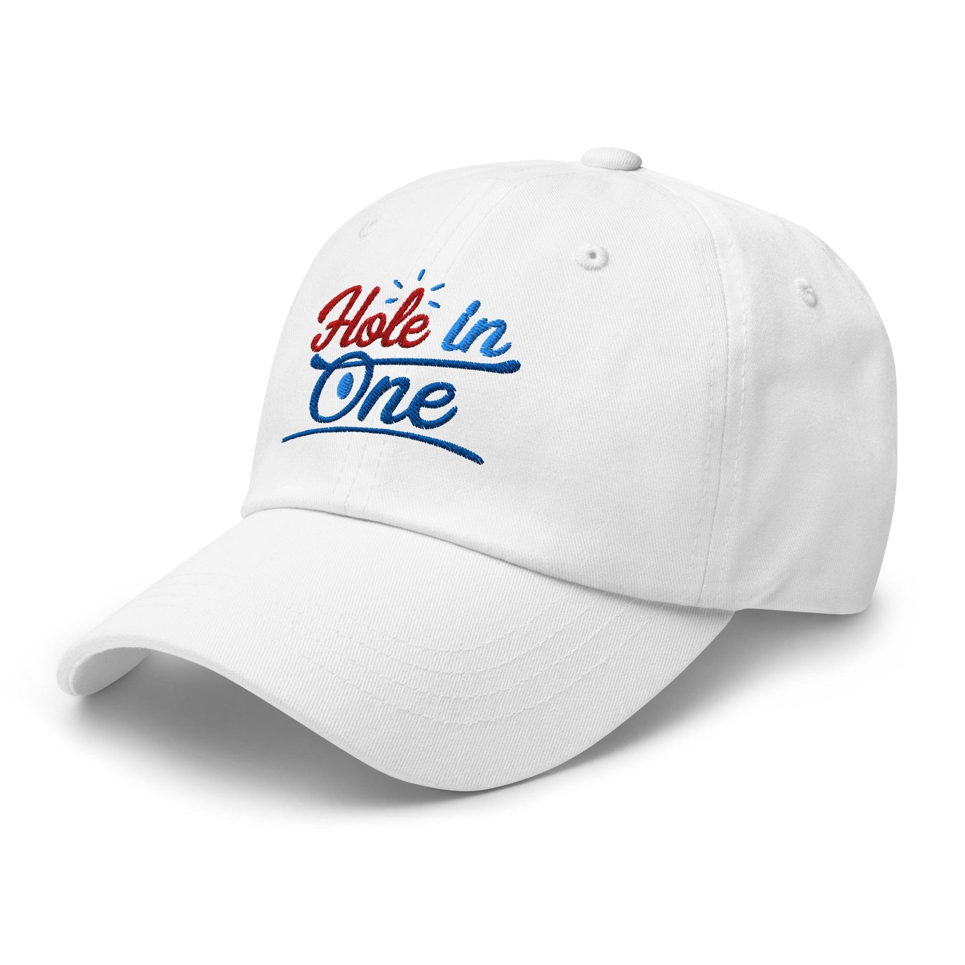 Hole in One Embroidered Golf Cap - Funny Golf Tee by Swing Epic