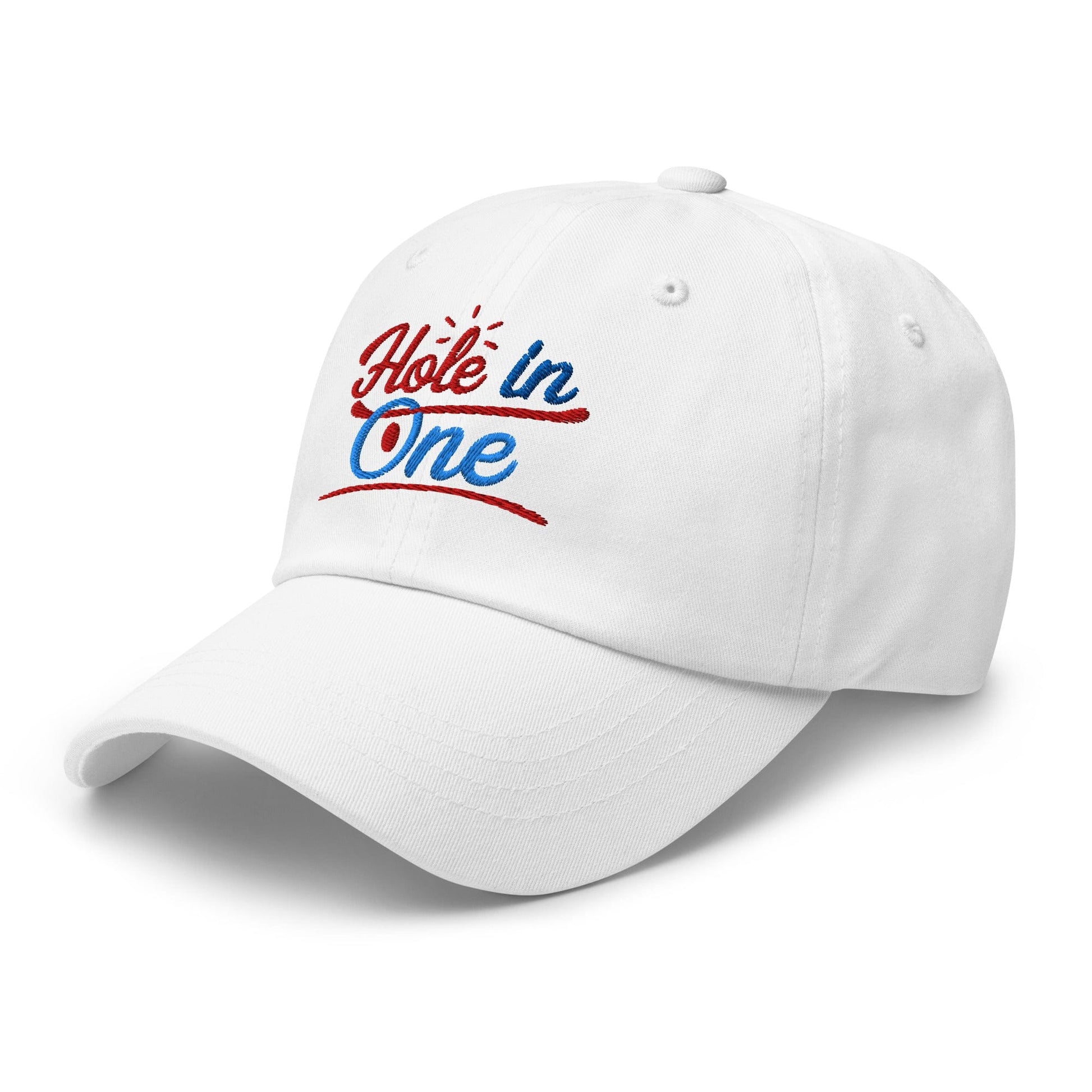 Hole in One Embroidered Golf Cap - Funny Golf Tee by Swing Epic
