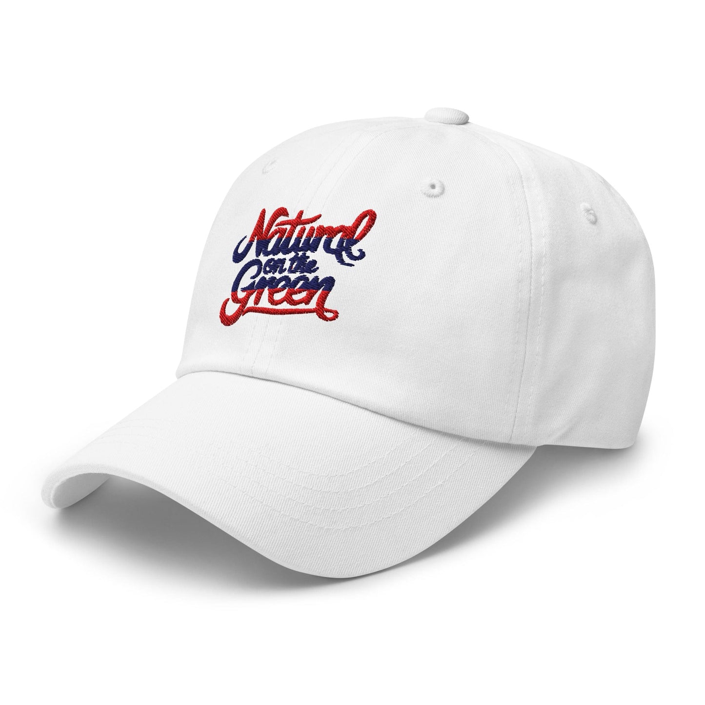 Natural on the Green Fun Embroidered Golf Cap - Funny Golf Tee by Swing Epic