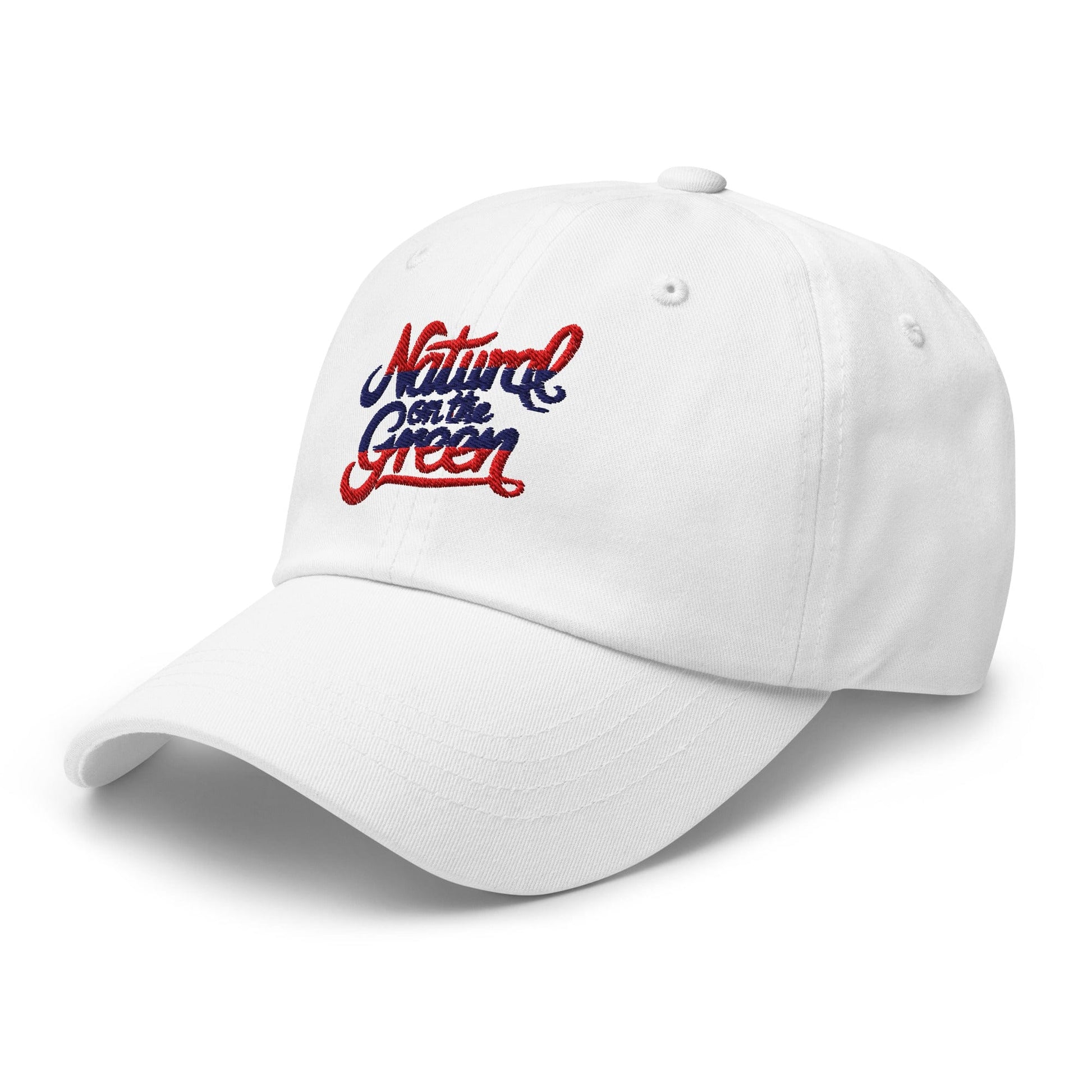 Natural on the Green Fun Embroidered Golf Cap - Funny Golf Tee by Swing Epic
