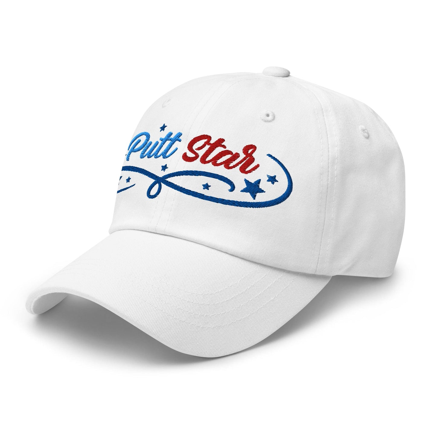 Putt Star Embroidered Golf Cap - Funny Golf Tee by Swing Epic