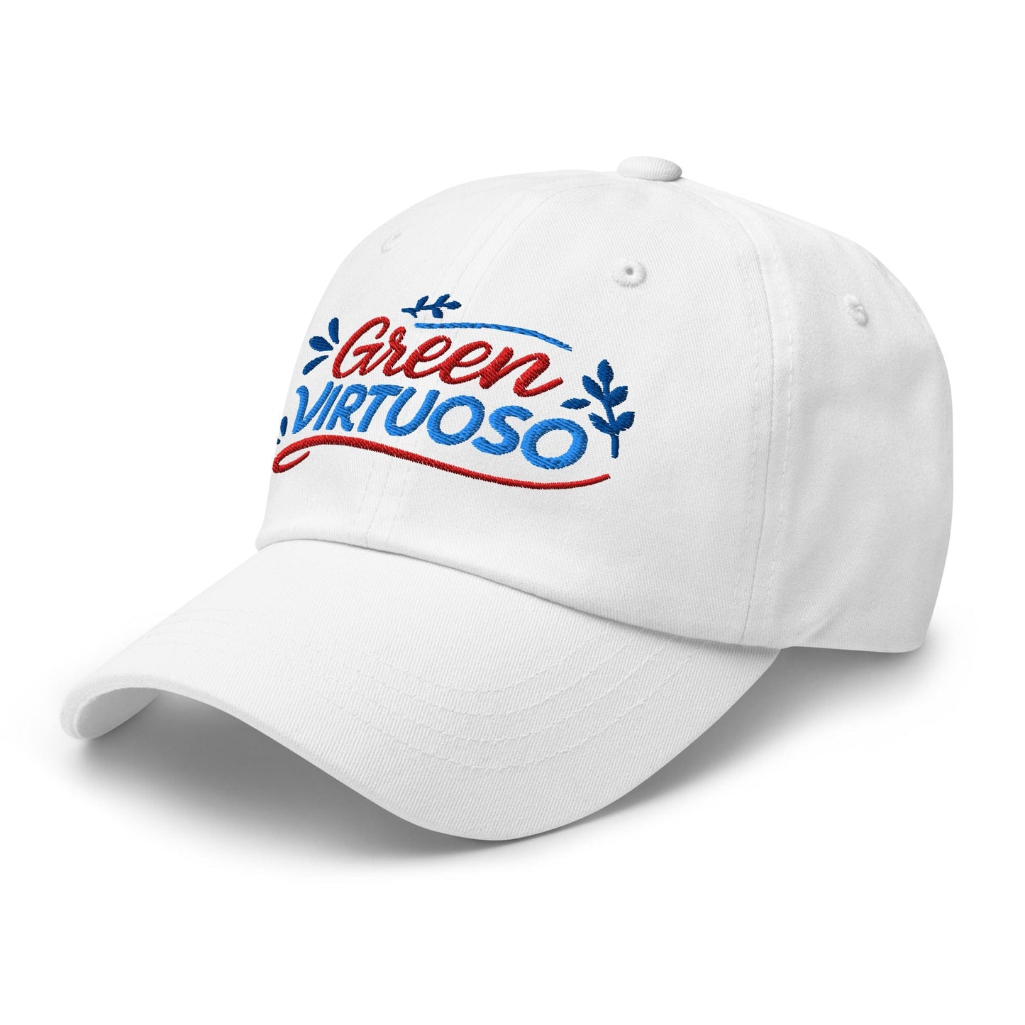 Green Virtuoso Masterpiece Design Embroidered Golf Cap - Funny Golf Tee by Swing Epic