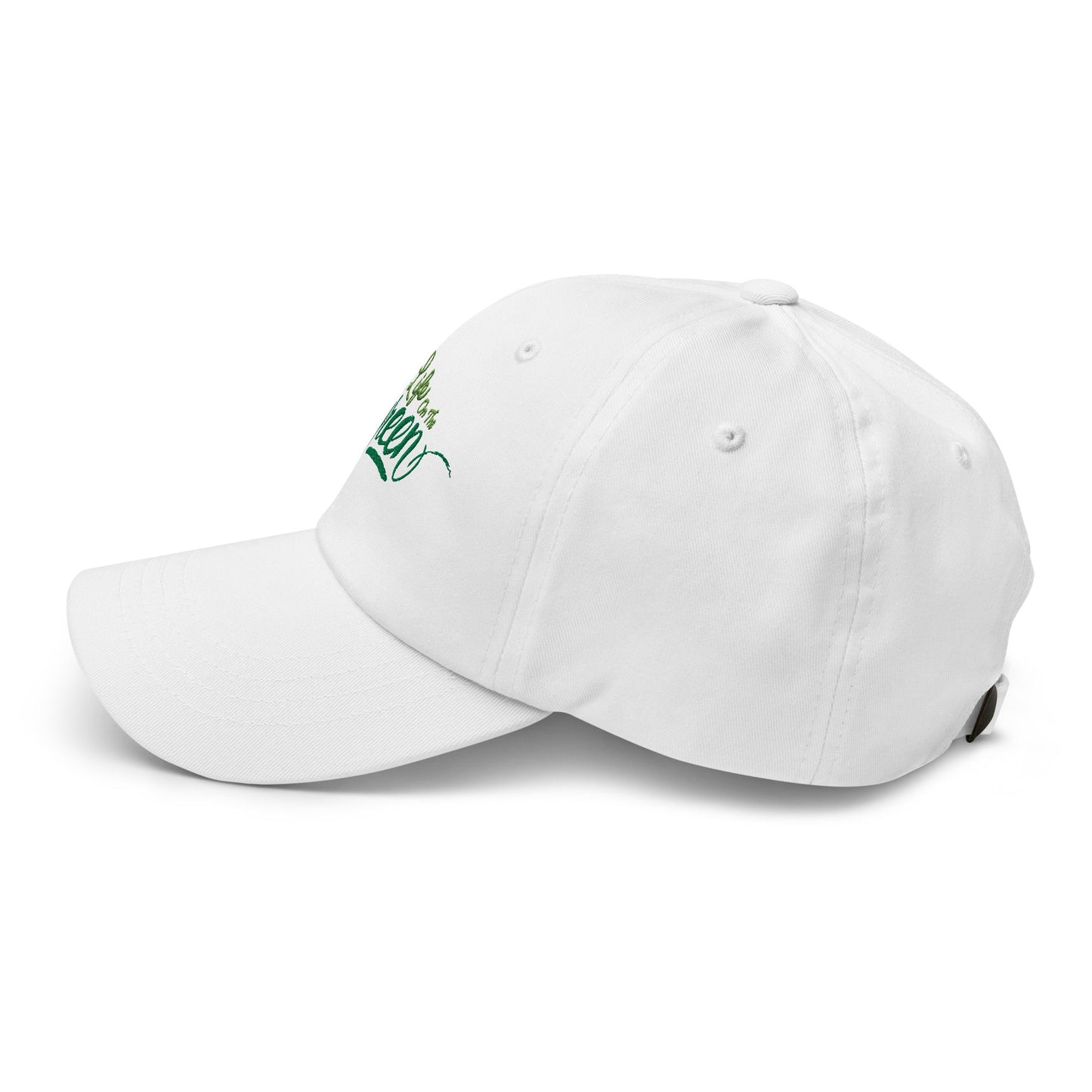 Life on the Green Embroidered Golf Cap - Funny Golf Tee by Swing Epic