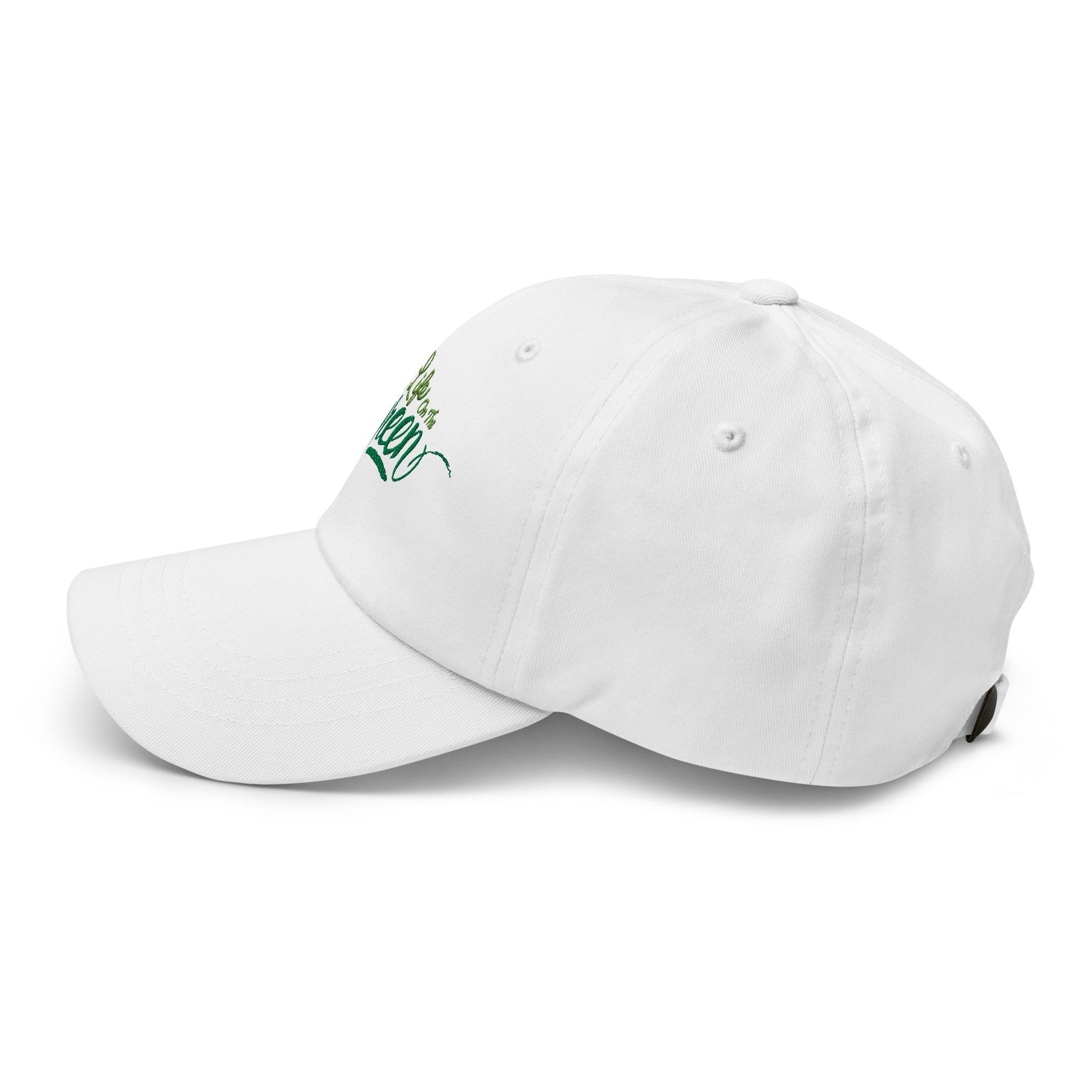 Life on the Green Embroidered Golf Cap - Funny Golf Tee by Swing Epic