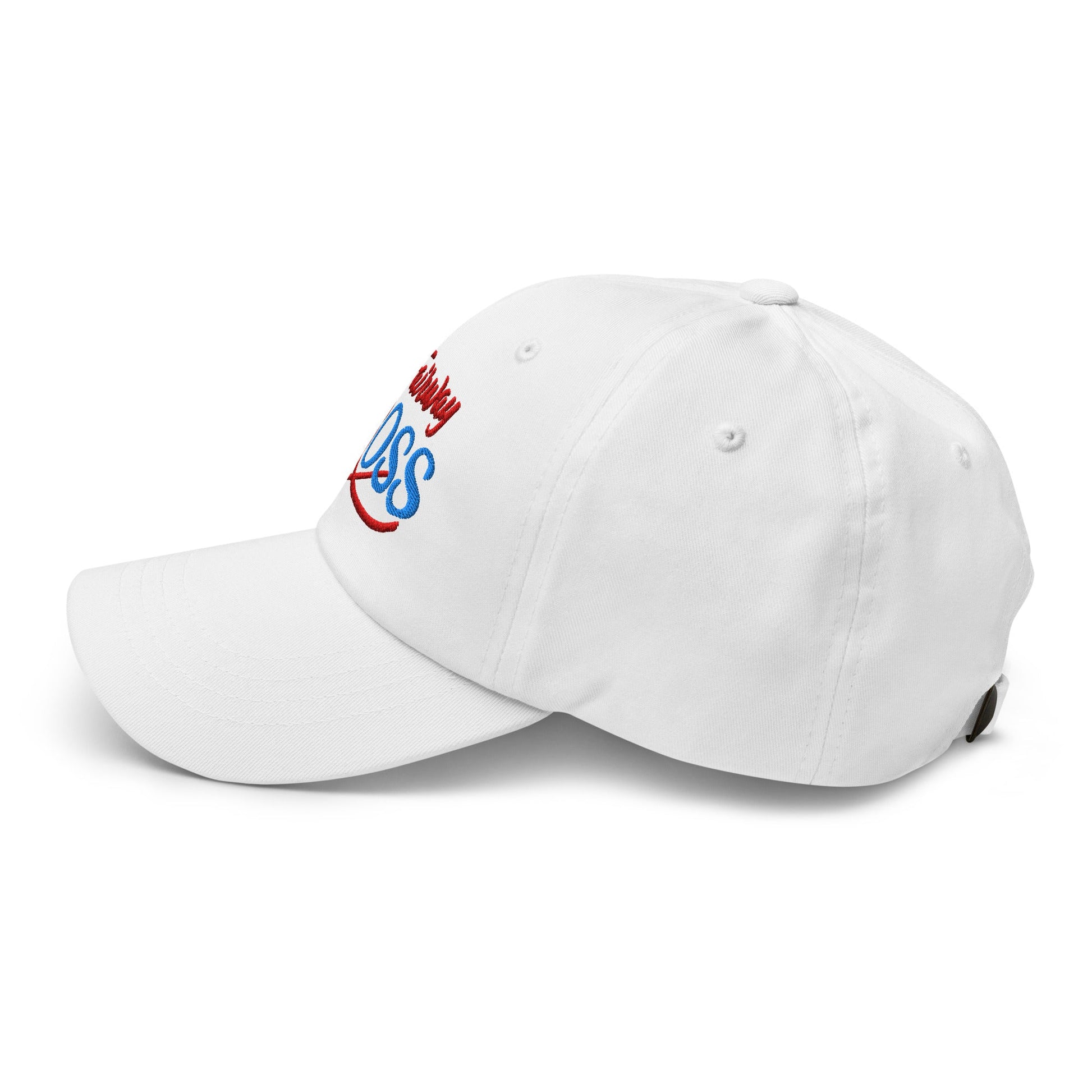 The Fairway Boss Sparkling Glitter Print Embroidered Golf Cap - Funny Golf Tee by Swing Epic