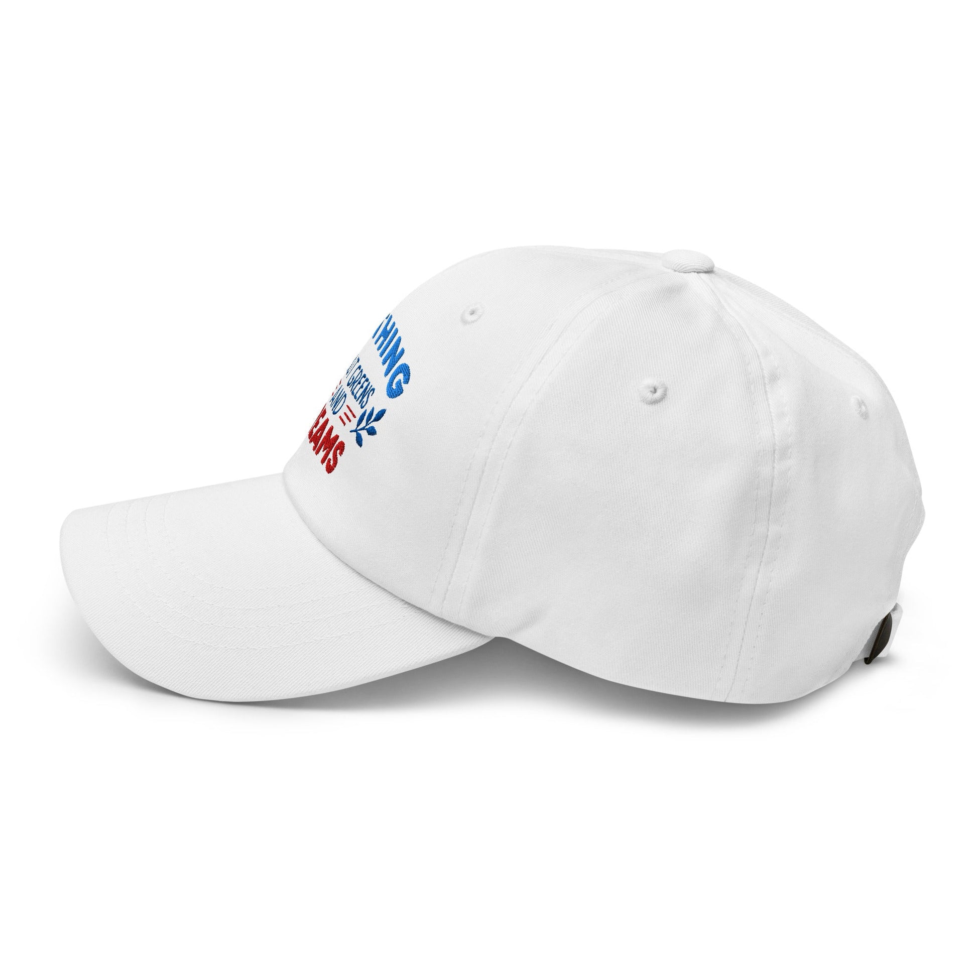 Nothing But Greens & Dreams Embroidered Golf Cap - Funny Golf Tee by Swing Epic