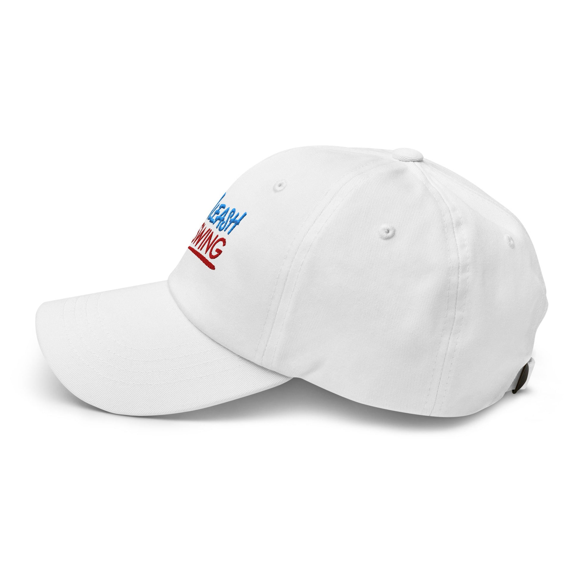 Unleash The Swing Embroidered Golf Cap - Funny Golf Tee by Swing Epic