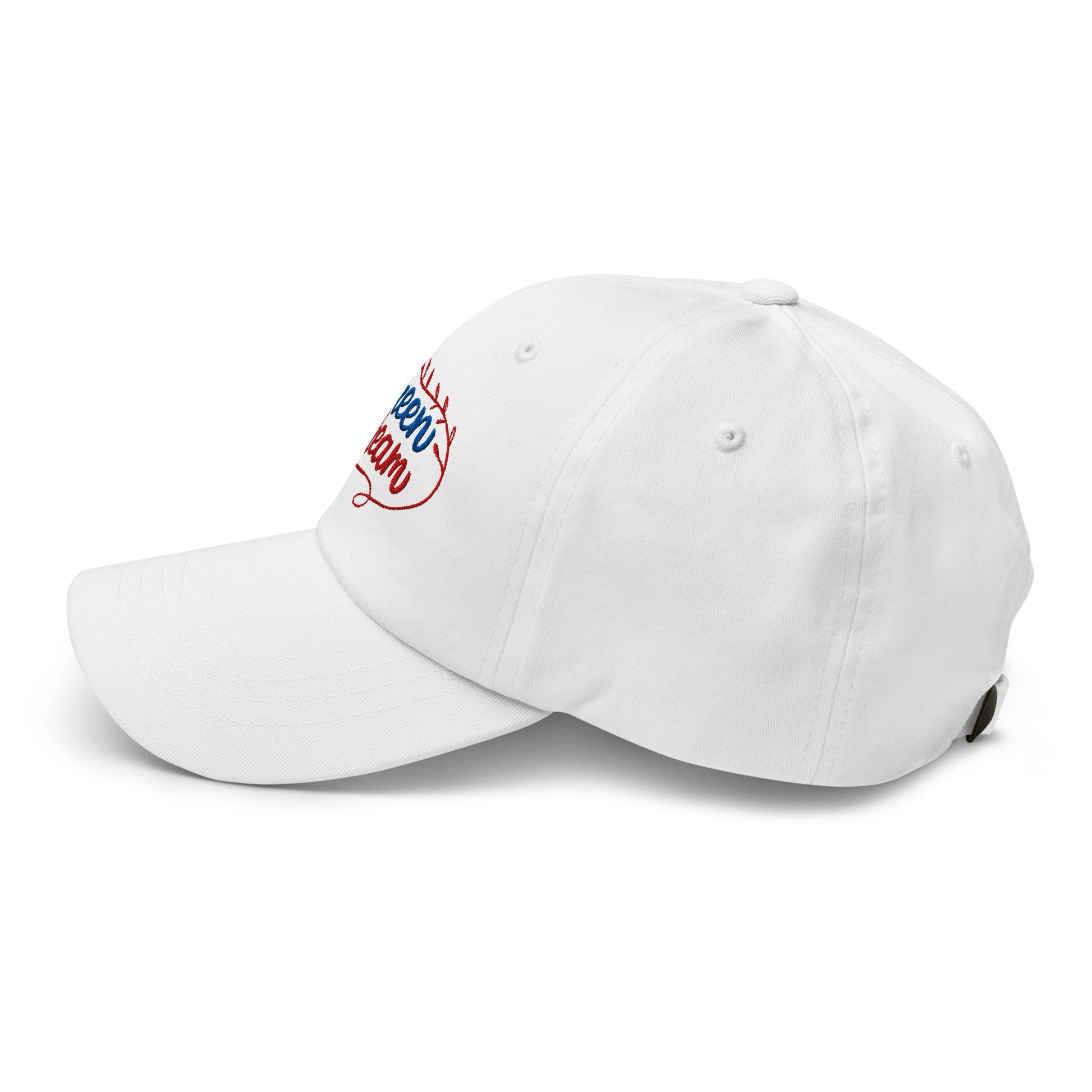 Green Dream Stars and Leaves Fun Embroidered Golf Cap - Funny Golf Tee by Swing Epic