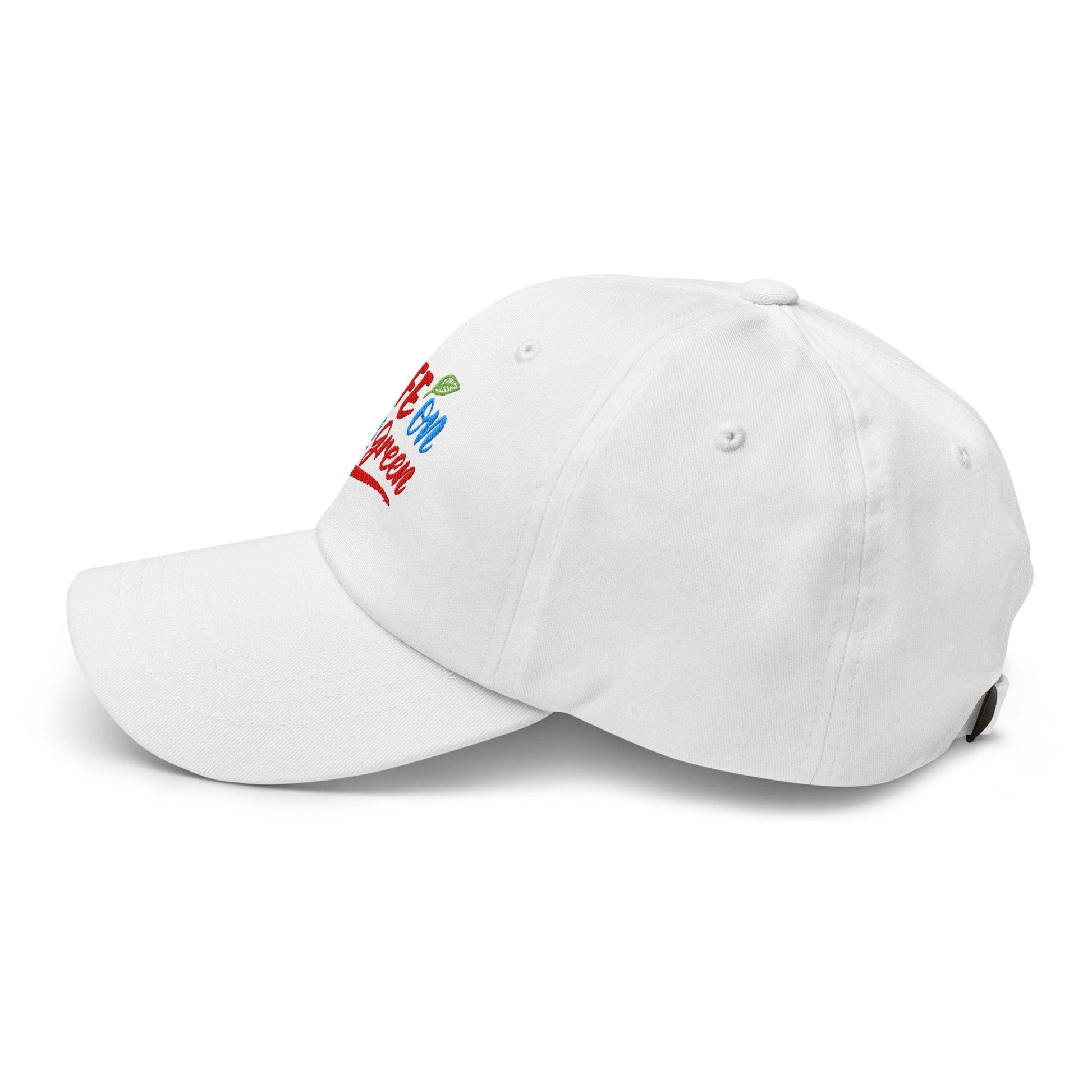 LIFE on The Green Embroidered Golf Cap - Funny Golf Tee by Swing Epic