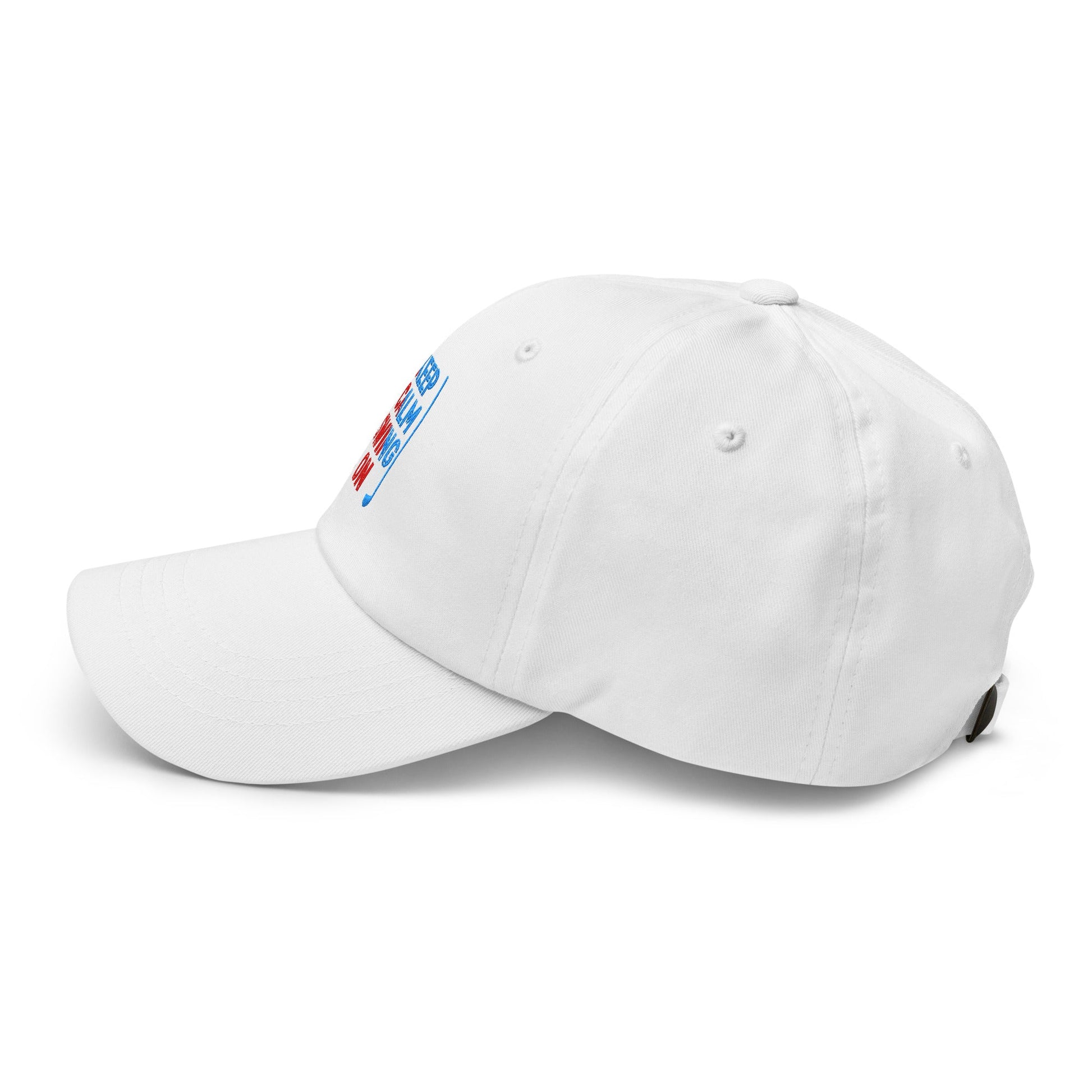 Keep Calm Swing On Embroidered Golf Cap - Funny Golf Tee by Swing Epic