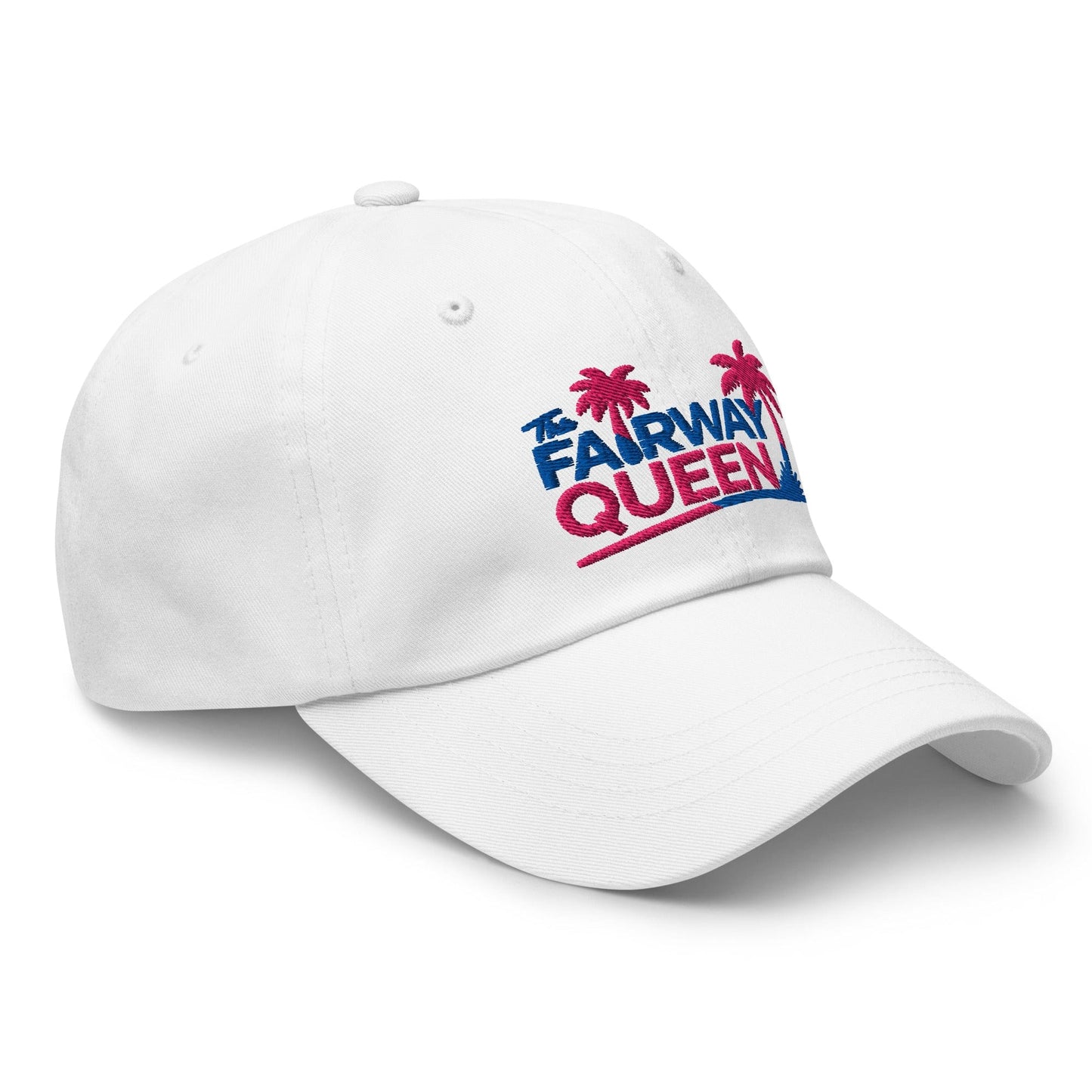The Fairway Queen Embroidered Golf Cap - Funny Golf Tee by Swing Epic