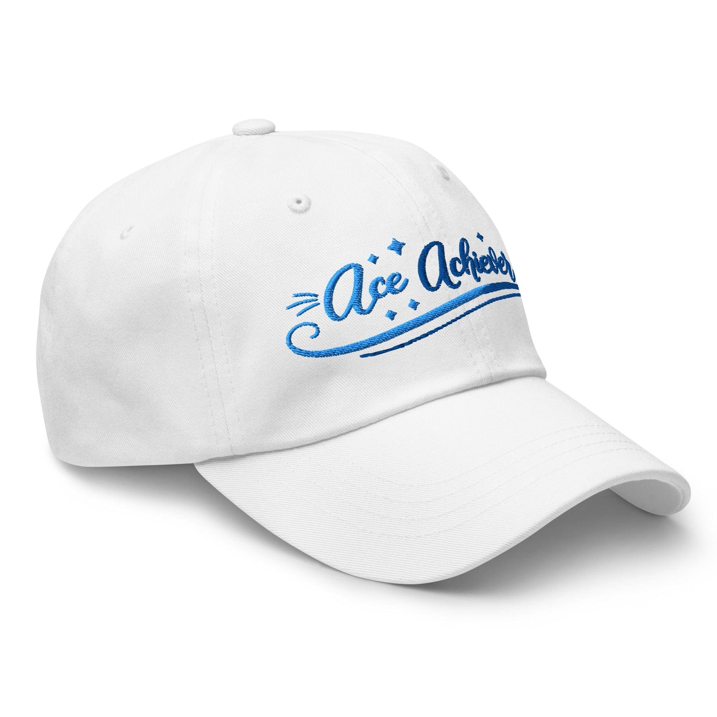 Ace Achiever Sparkle Magic Swirl Embroidered Golf Cap - Funny Golf Tee by Swing Epic
