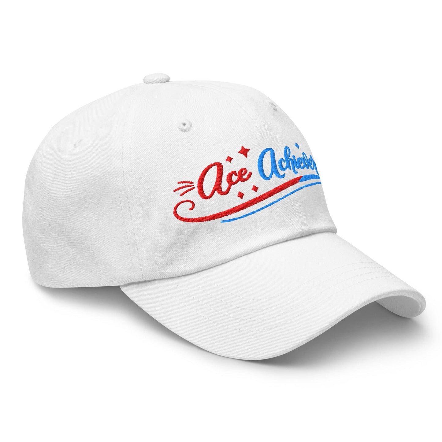 Ace Achiever Sparkle Magic Swirl Embroidered Golf Cap - Funny Golf Tee by Swing Epic