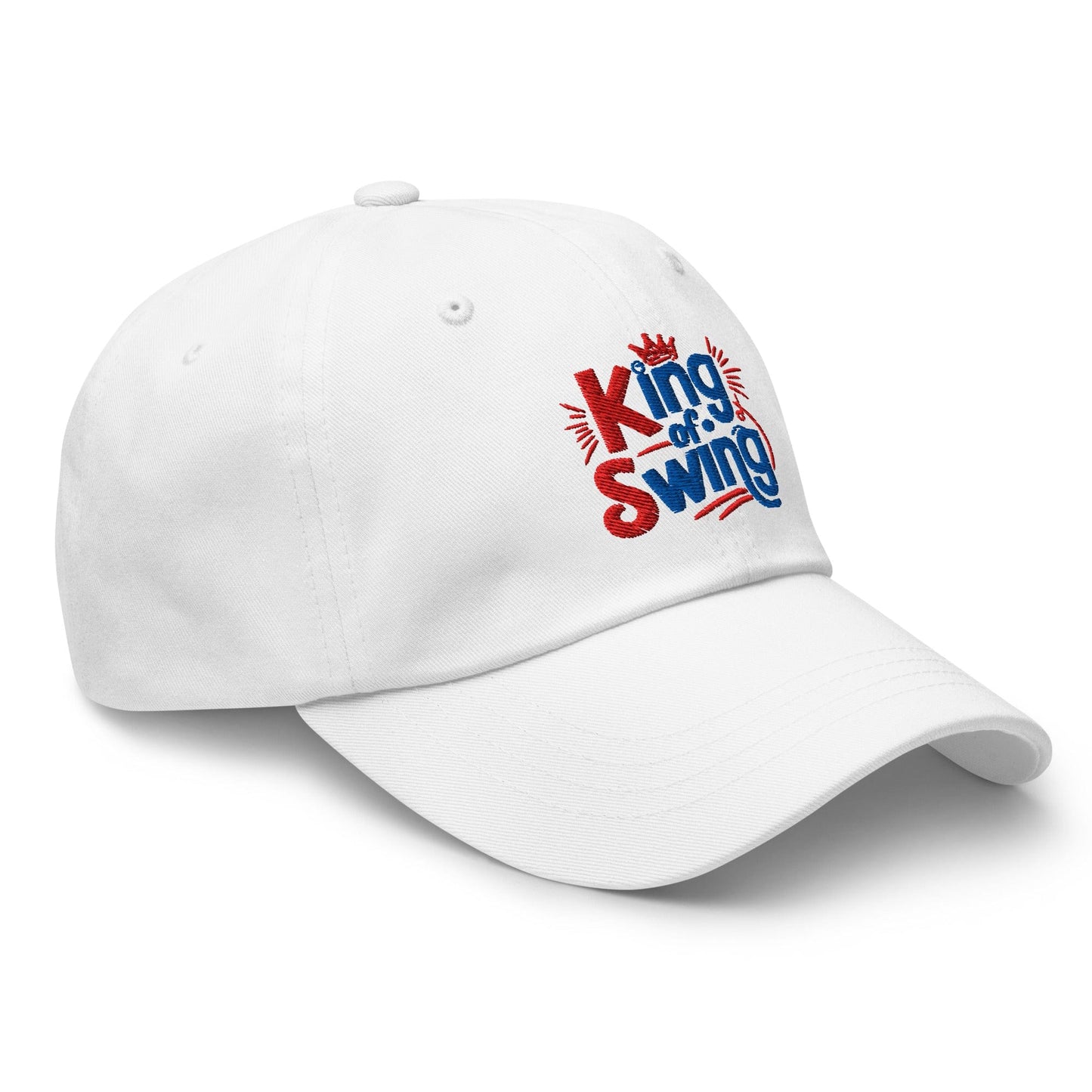 King of Swing Embroidered Golf Cap - Funny Golf Tee by Swing Epic