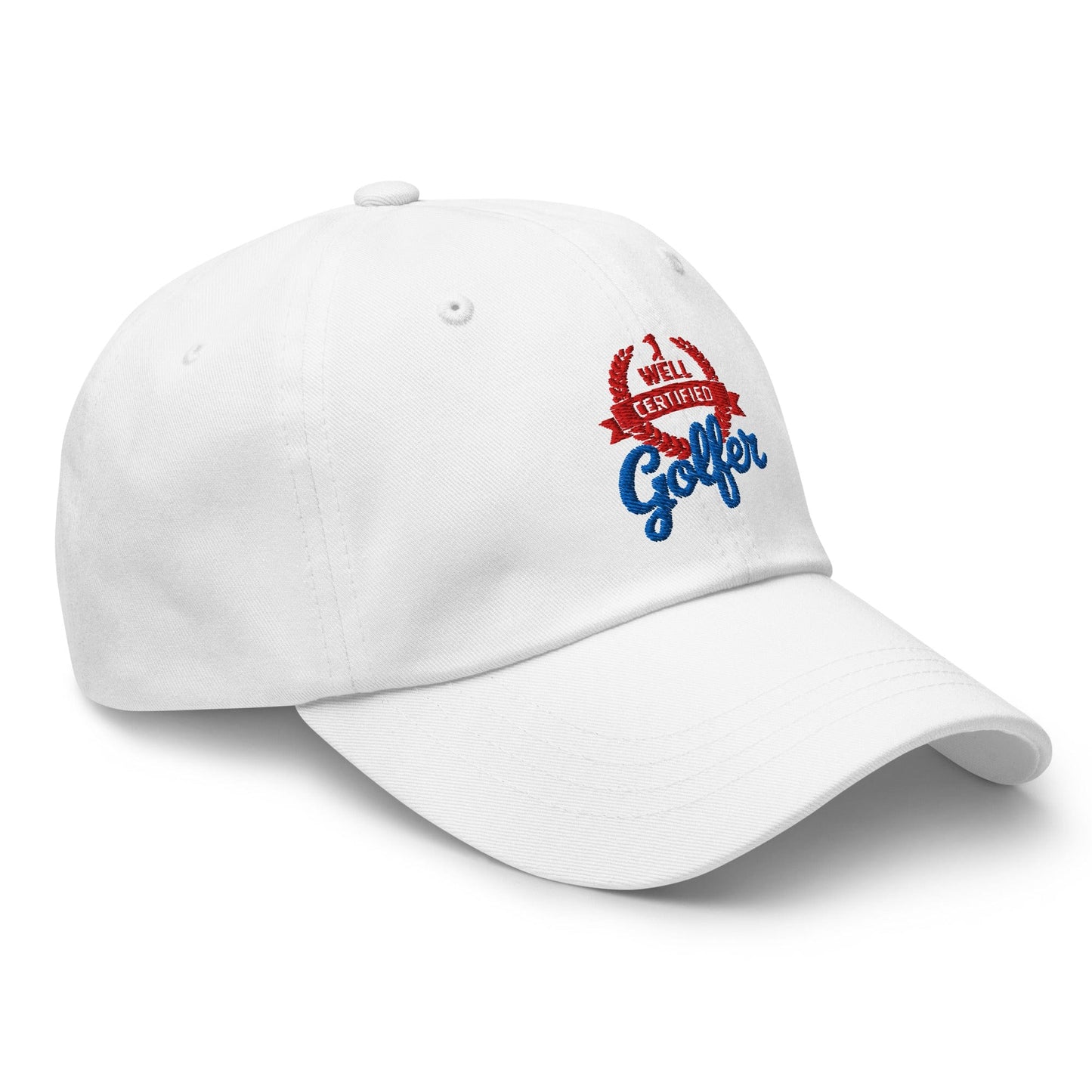 Well Certified Golfer Embroidered Golf Cap - Funny Golf Tee by Swing Epic