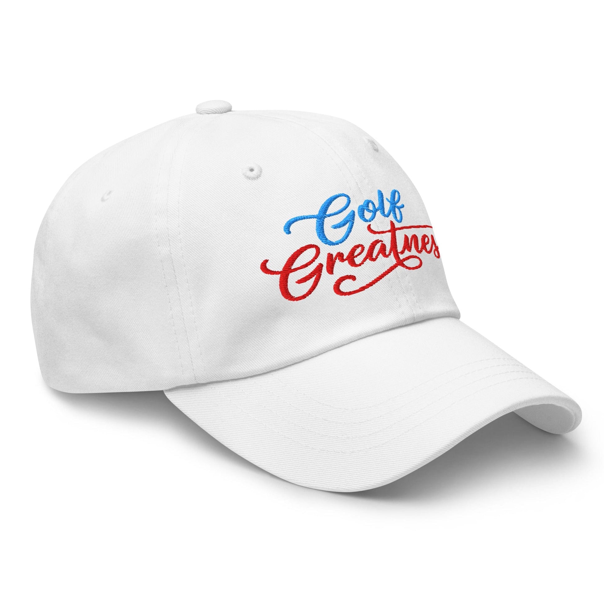 Golf Greatness Embroidered Golf Cap - Funny Golf Tee by Swing Epic