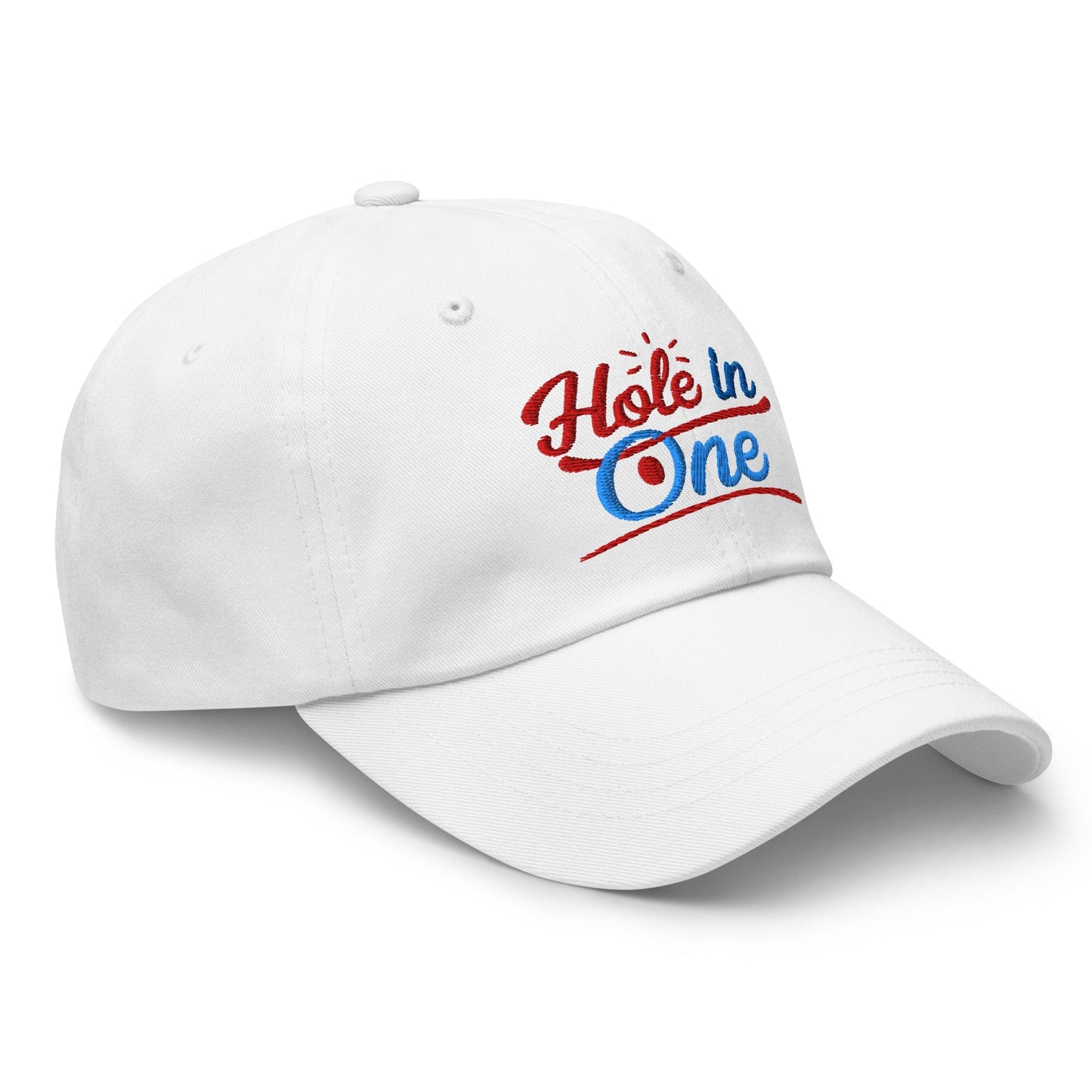 Hole in One Embroidered Golf Cap - Funny Golf Tee by Swing Epic