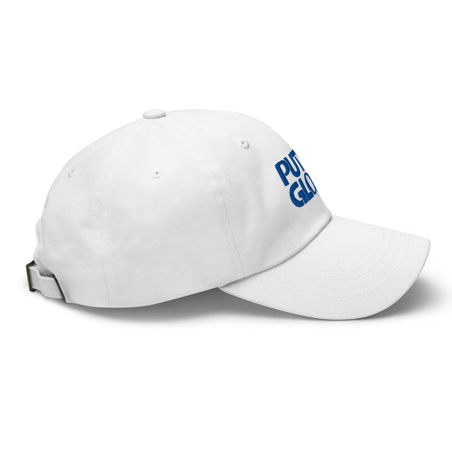 Putt and Glory Embroidered Golf Cap - Funny Golf Tee by Swing Epic