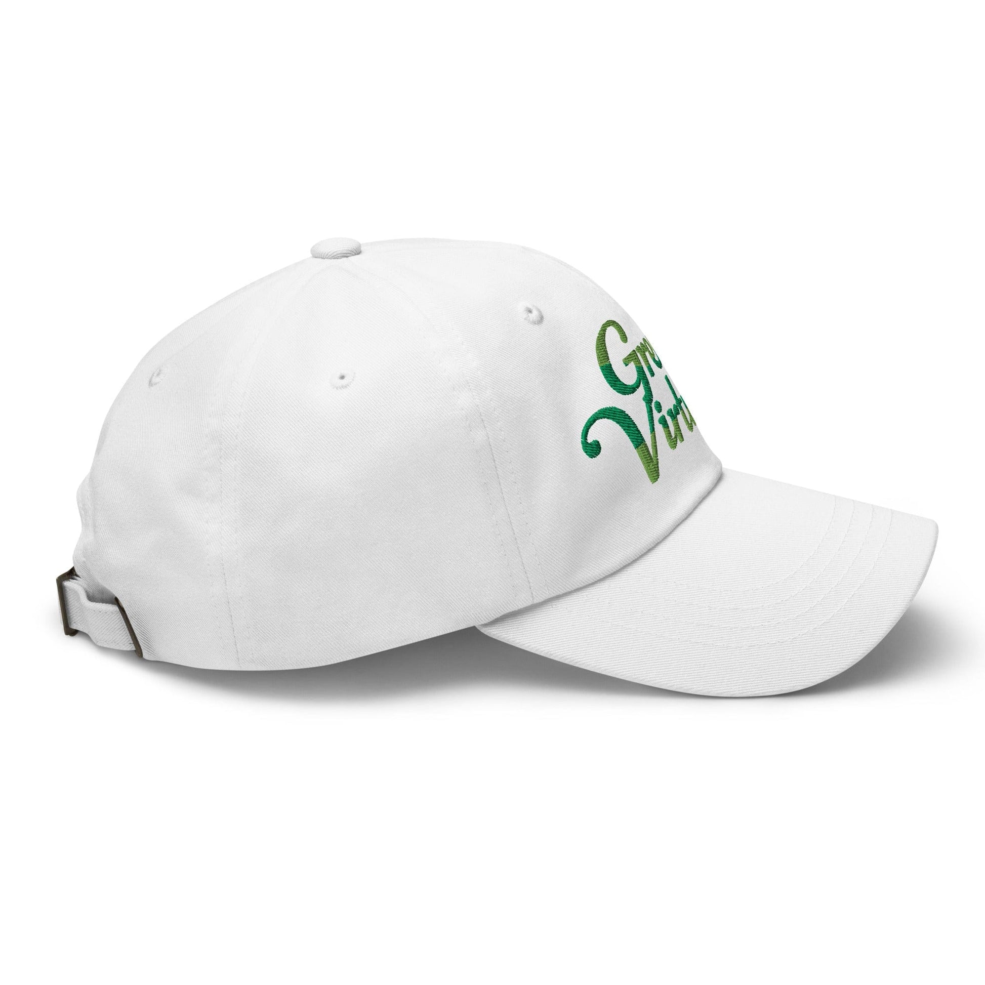 Green Virtuoso Engaging Fun Spirit Embroidered Golf Cap - Funny Golf Tee by Swing Epic