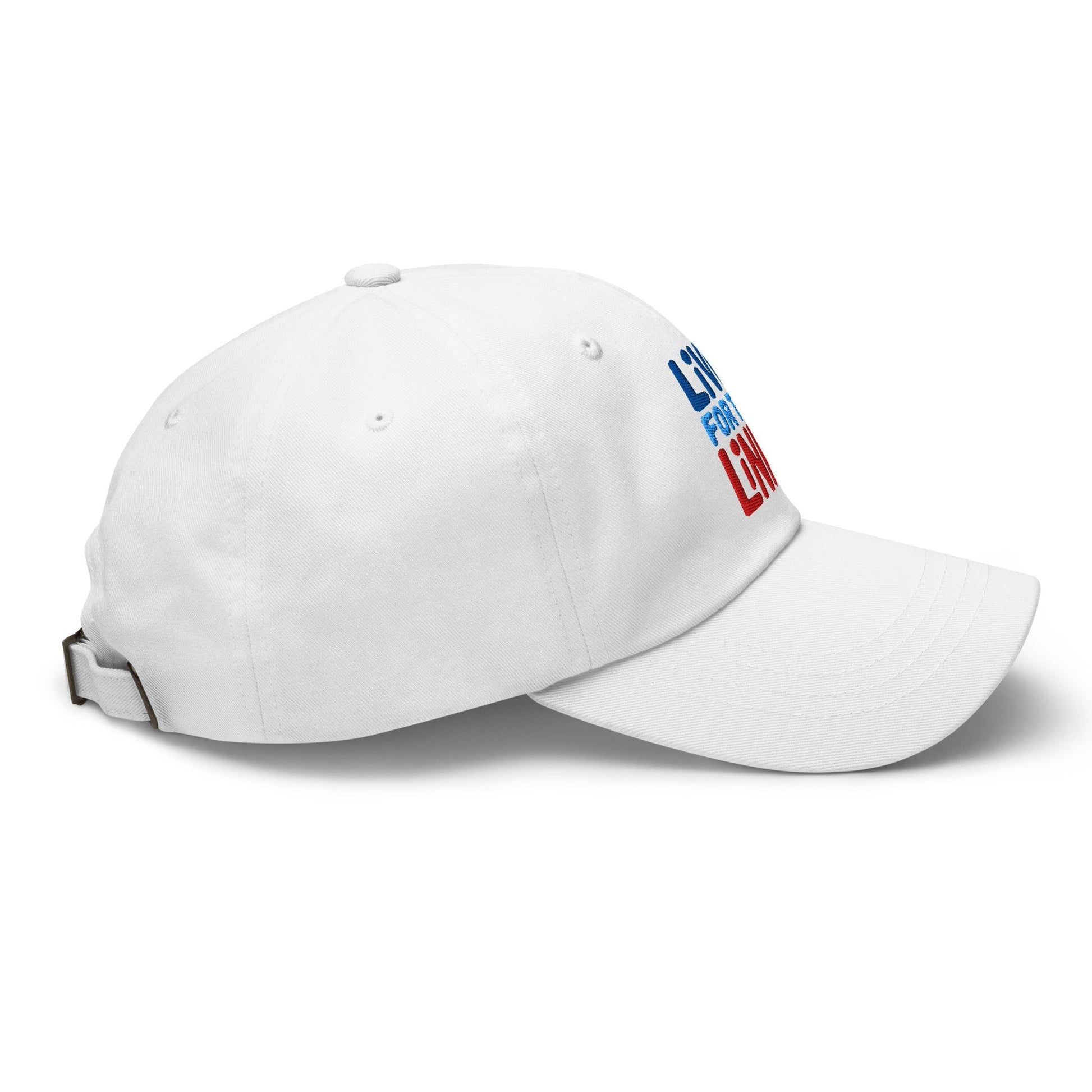 Live For The Links Fun Embroidered Golf Cap - Funny Golf Tee by Swing Epic