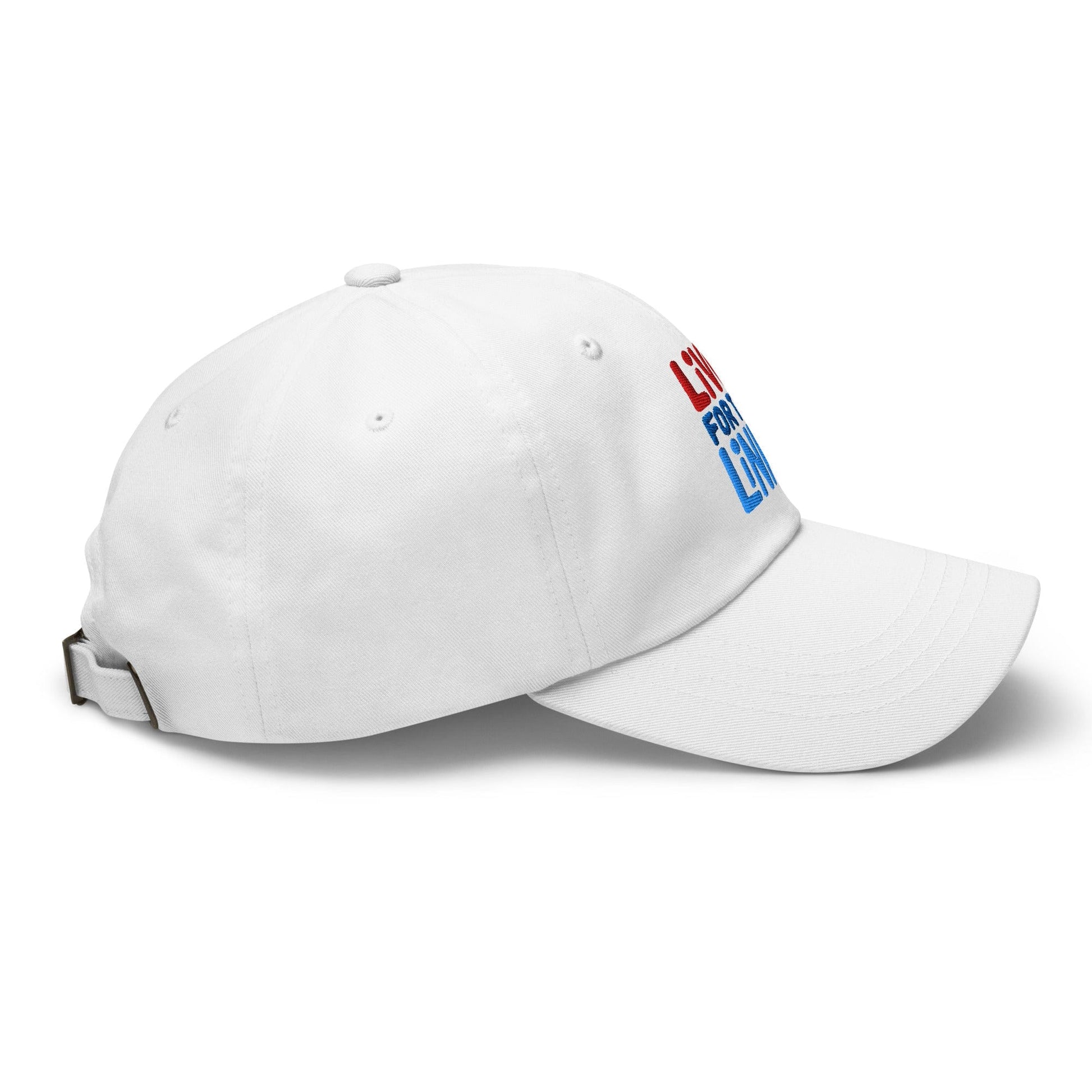 Live For The Links Fun Embroidered Golf Cap - Funny Golf Tee by Swing Epic