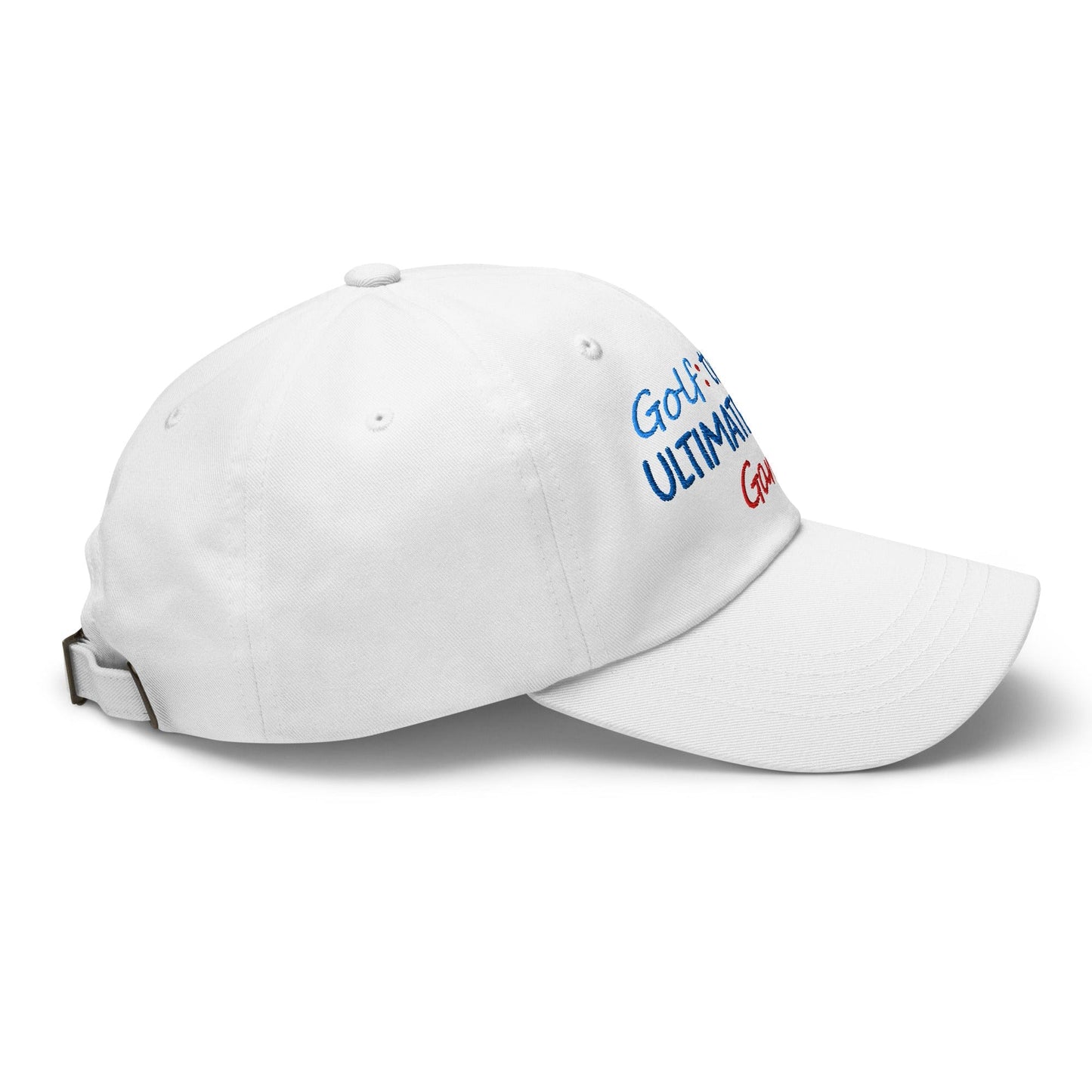 Golf: The Ultimate Mind Game Embroidered Golf Cap - Funny Golf Tee by Swing Epic