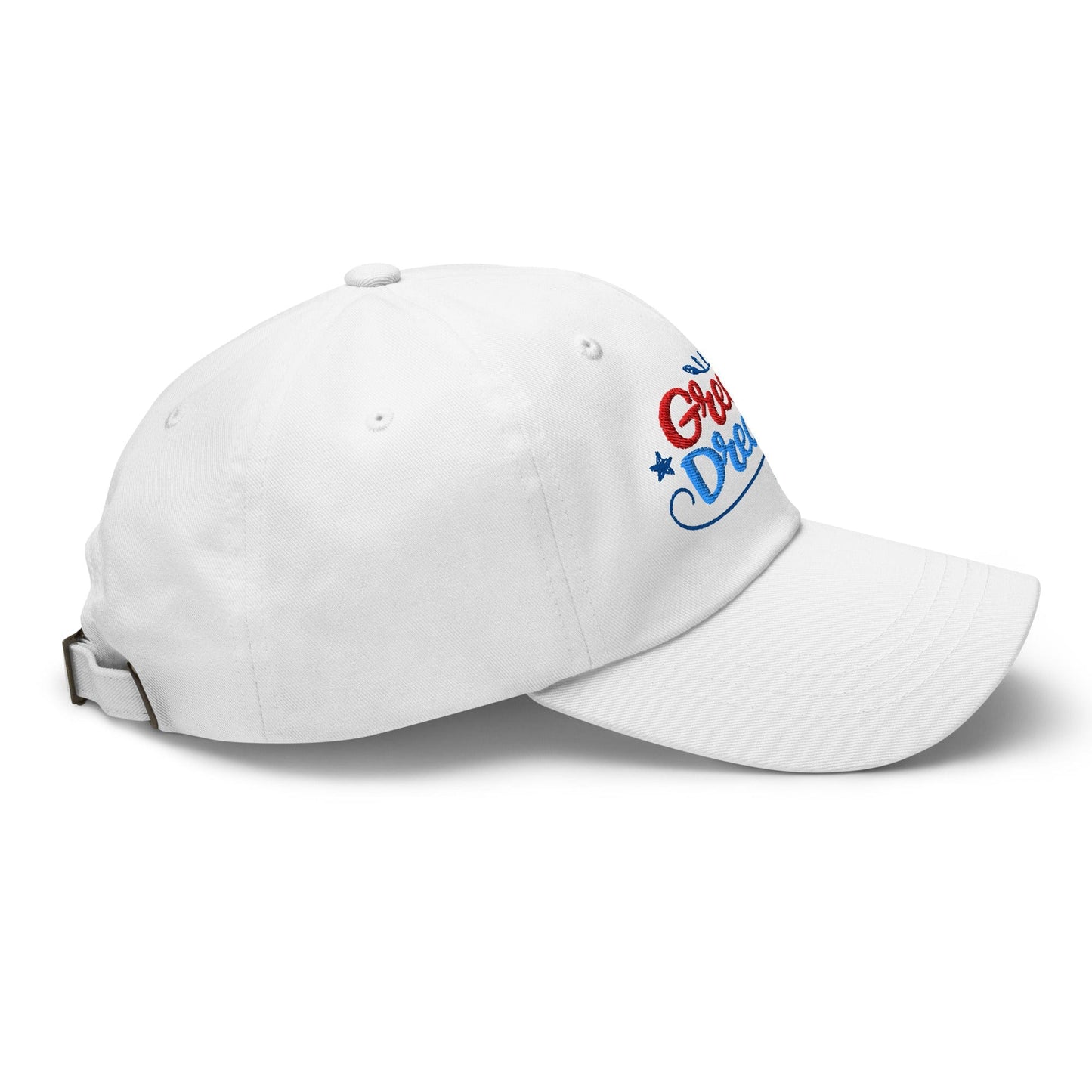 Green Dream Stars and Leaves Fun Embroidered Golf Cap - Funny Golf Tee by Swing Epic