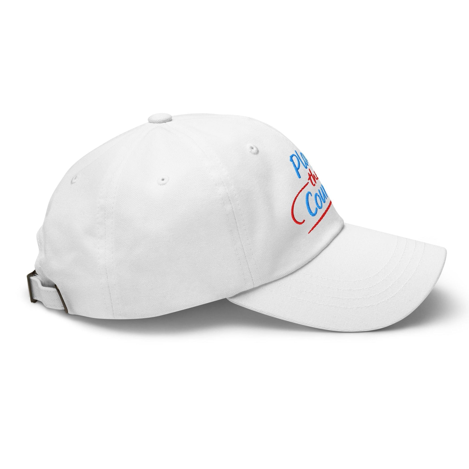 Play the Course Fun Spirit Embroidered Golf Cap - Funny Golf Tee by Swing Epic