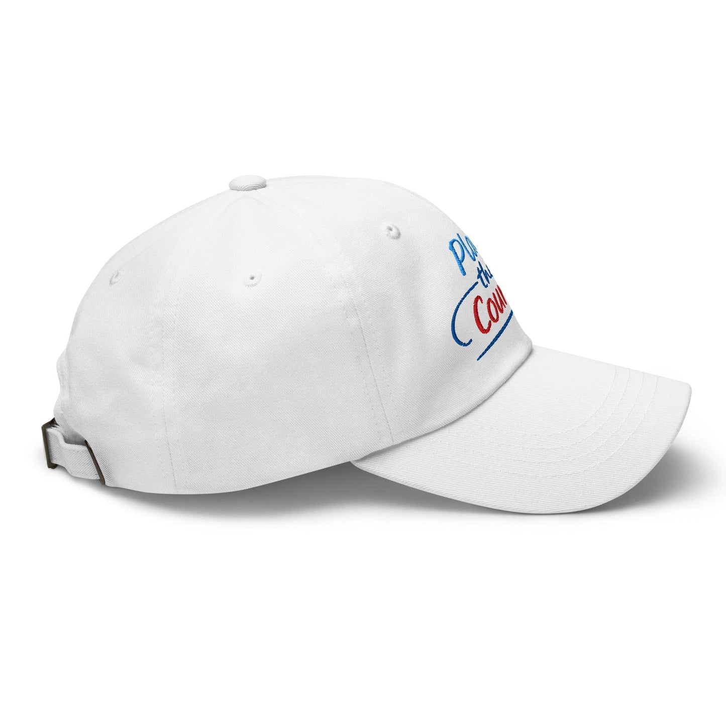 Play the Course Fun Spirit Embroidered Golf Cap - Funny Golf Tee by Swing Epic