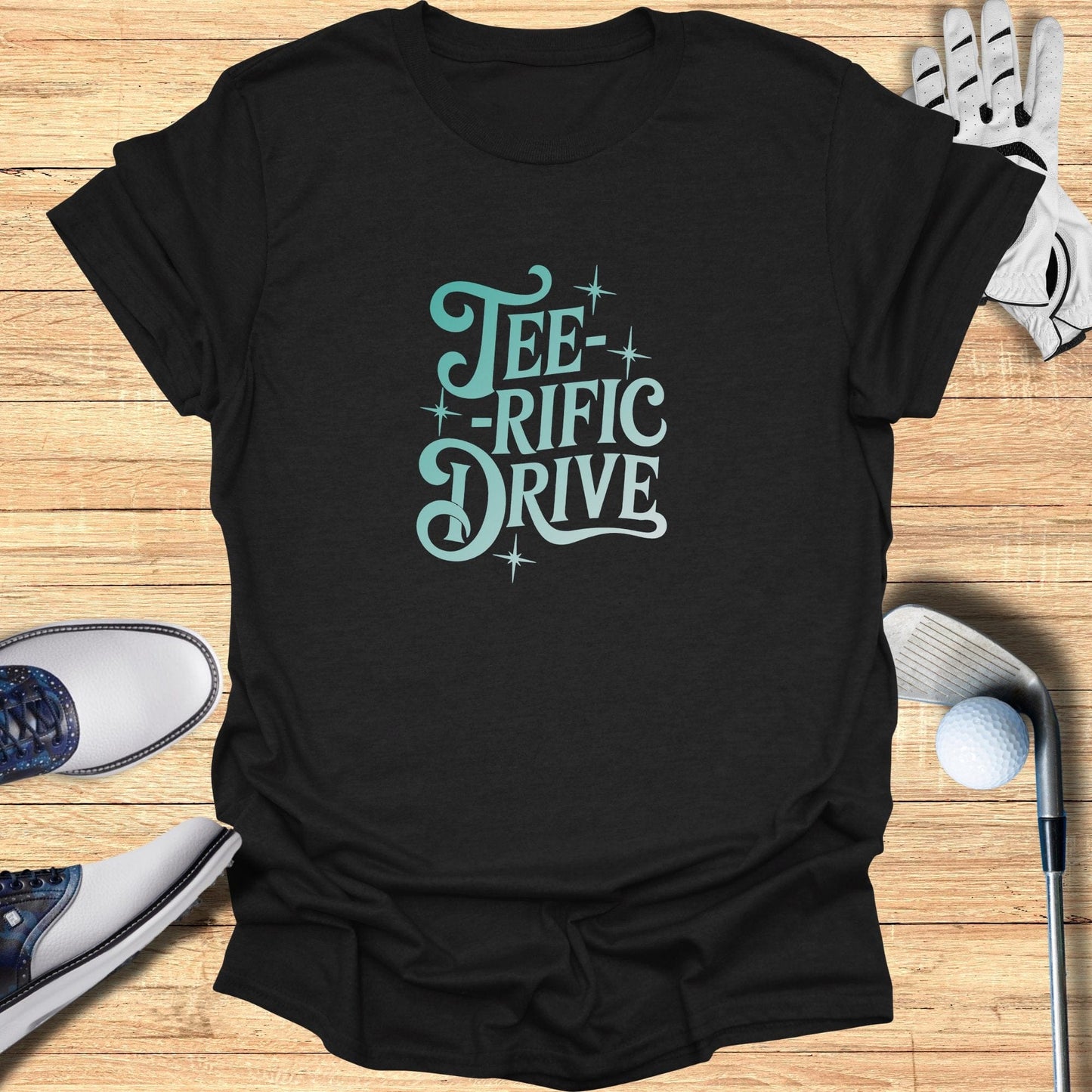 Tee-rific Drive TShirt - Funny Golf Tee by Swing Epic