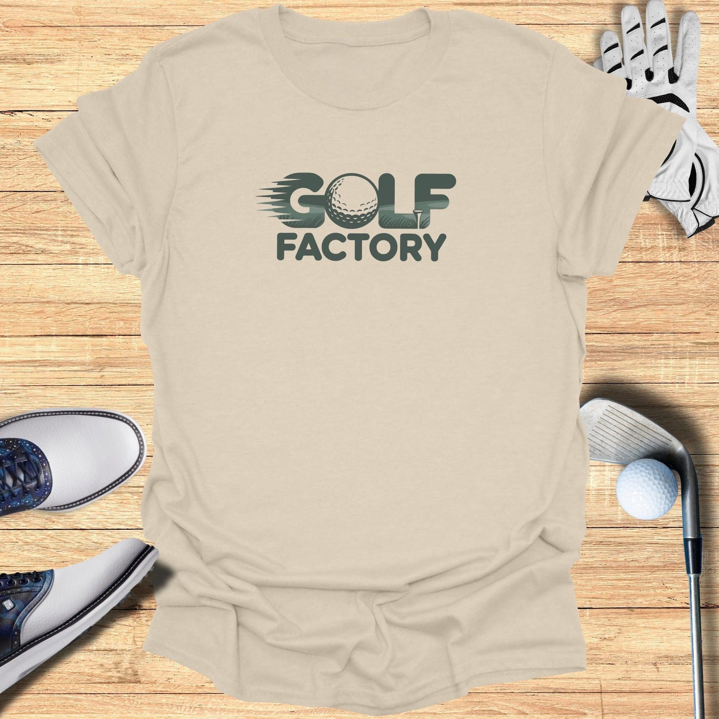 Golf Factory T-Shirt - Funny Golf Tee by Swing Epic
